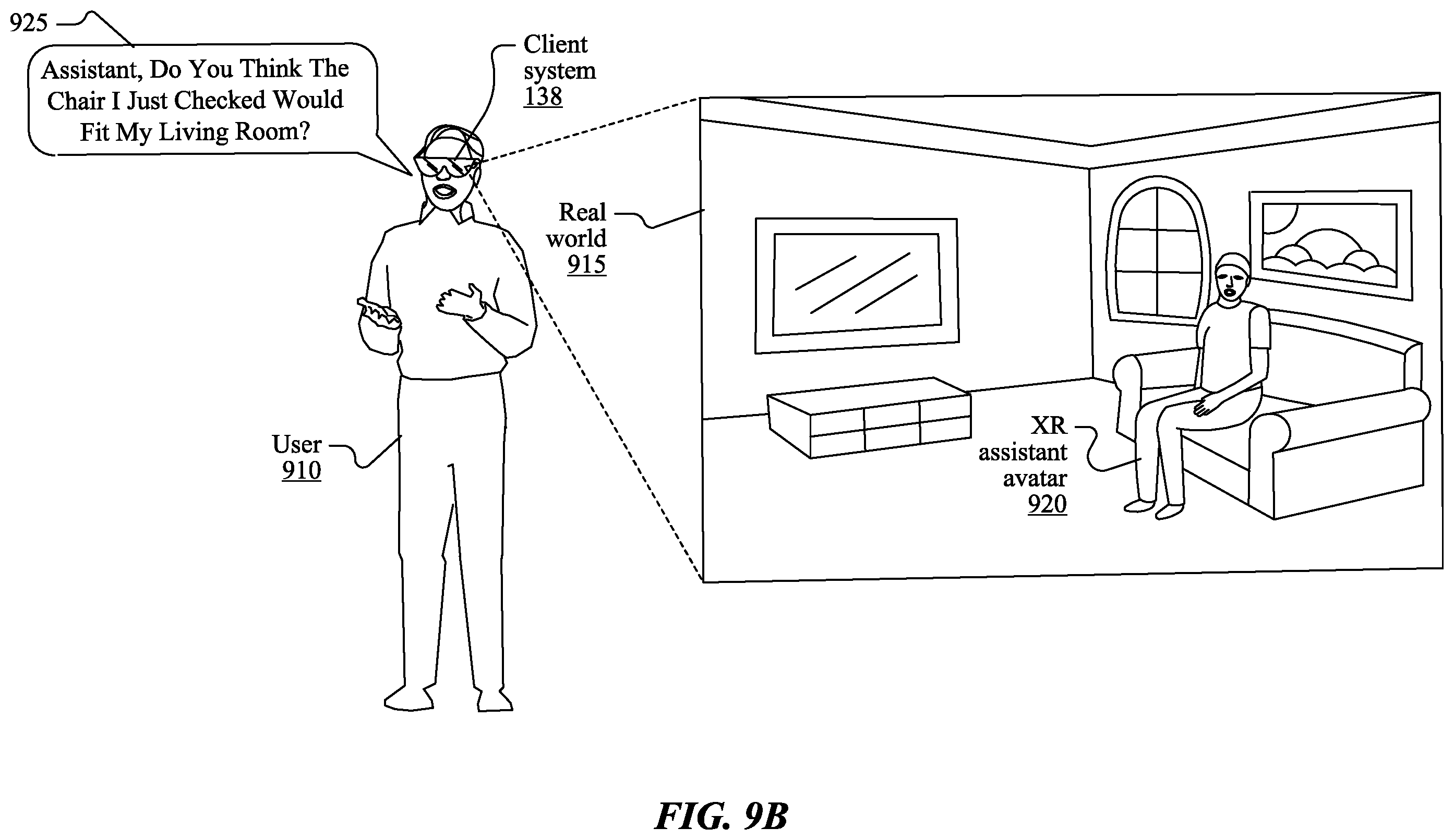 Patent US12353897 Figure 12 – Dynamically morphing virtual assistant avatars for assistant systems