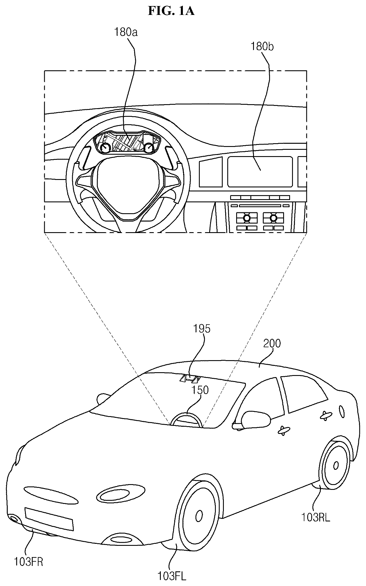 Patent US12353899 Figure 1 – Signal processing device and vehicle display device comprising same