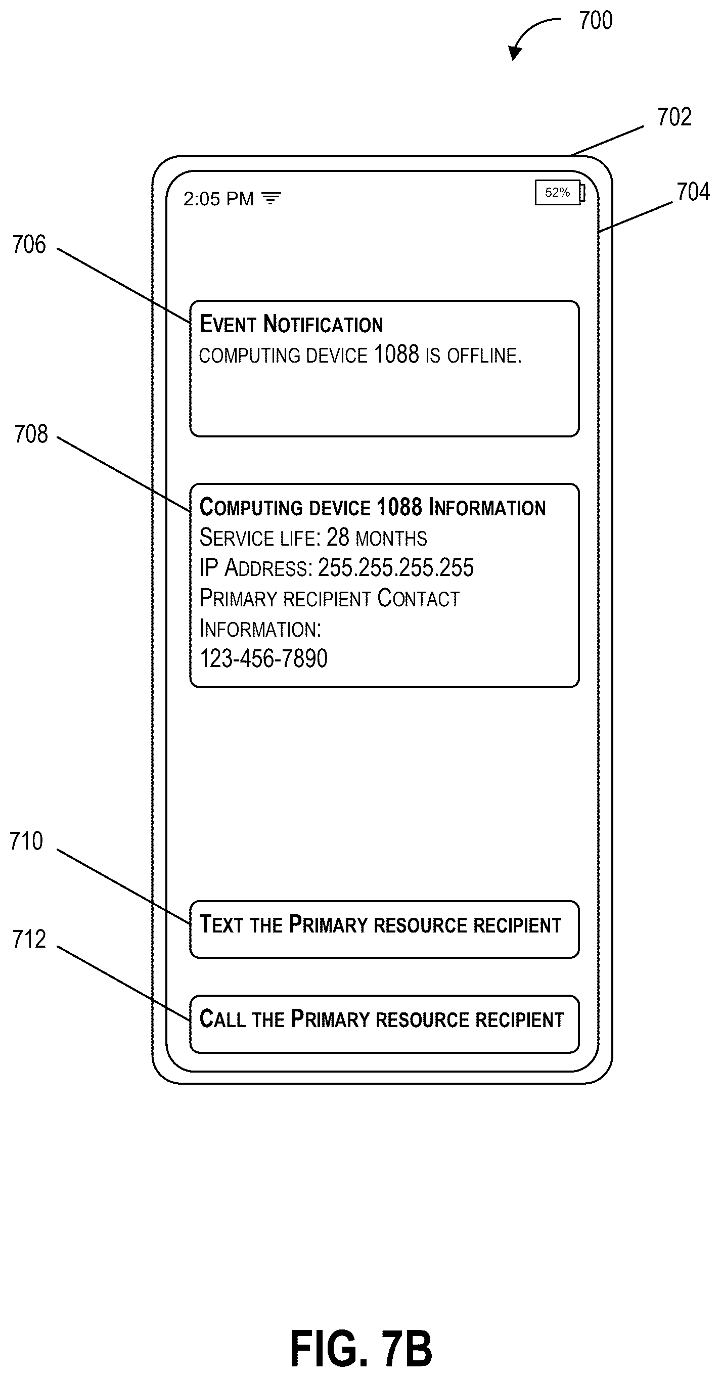 Patent US12353917 Figure 8 – Event-based resource allocation system