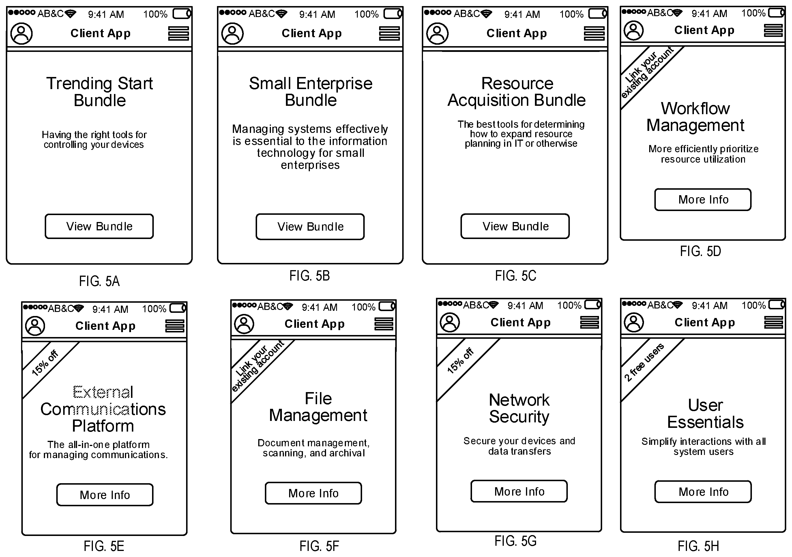 Patent US12353926 Figure 5 – Networked portal for multidirectional integration of diverse unaffiliated processes and subsystems with client applications