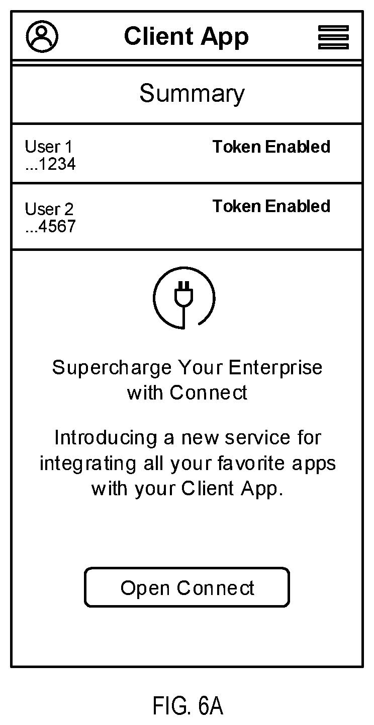 Patent US12353926 Figure 6 – Networked portal for multidirectional integration of diverse unaffiliated processes and subsystems with client applications