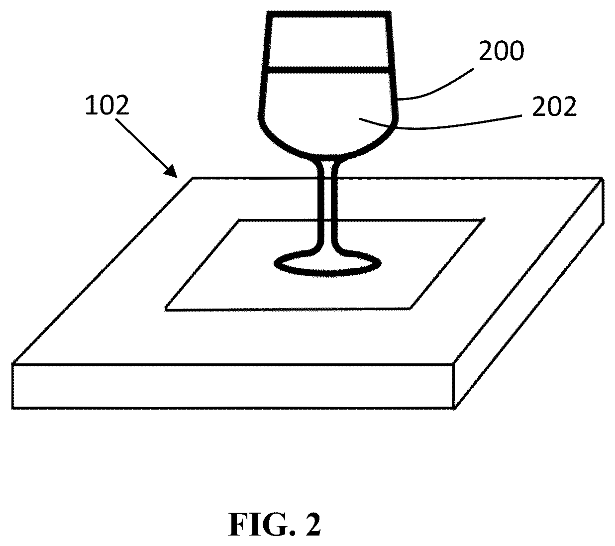 Patent US12353933 Figure 2 – Color qr-code enabled energy distributing coaster and label assembly