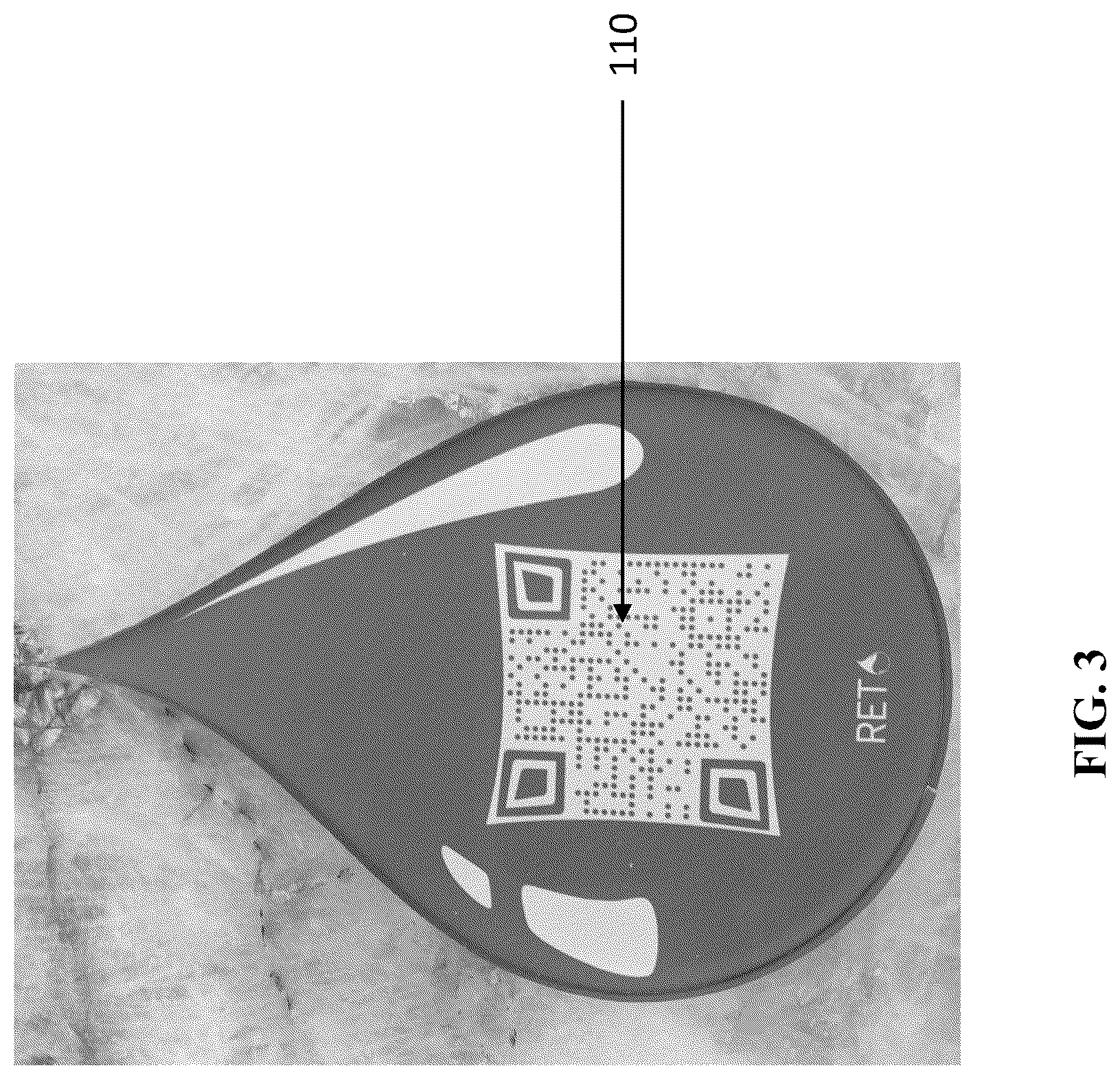 Patent US12353933 Figure 3 – Color qr-code enabled energy distributing coaster and label assembly