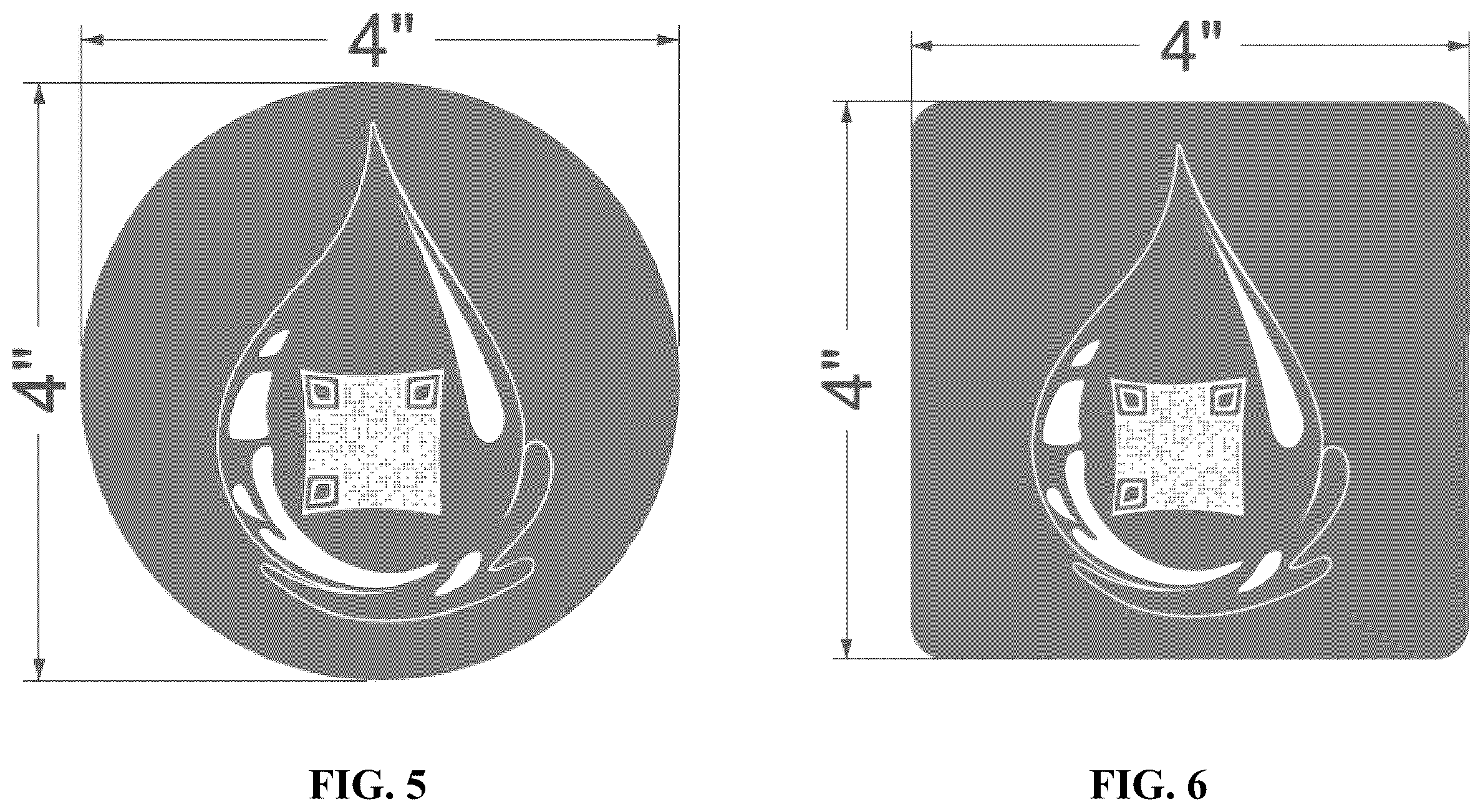 Patent US12353933 Figure 5 – Color qr-code enabled energy distributing coaster and label assembly