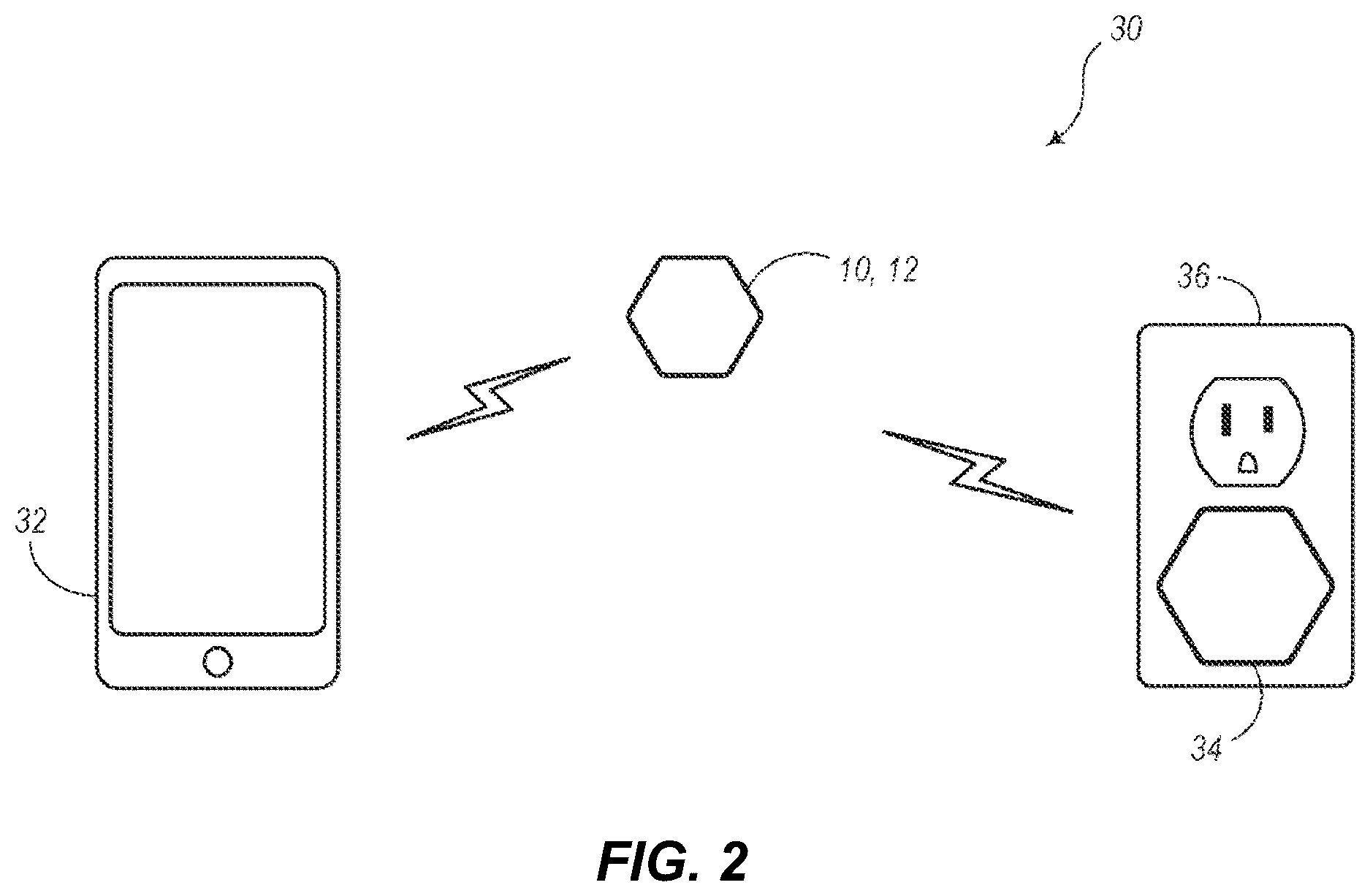 Patent US12353934 Figure 2 – Tracker tag with dual-purpose antenna components