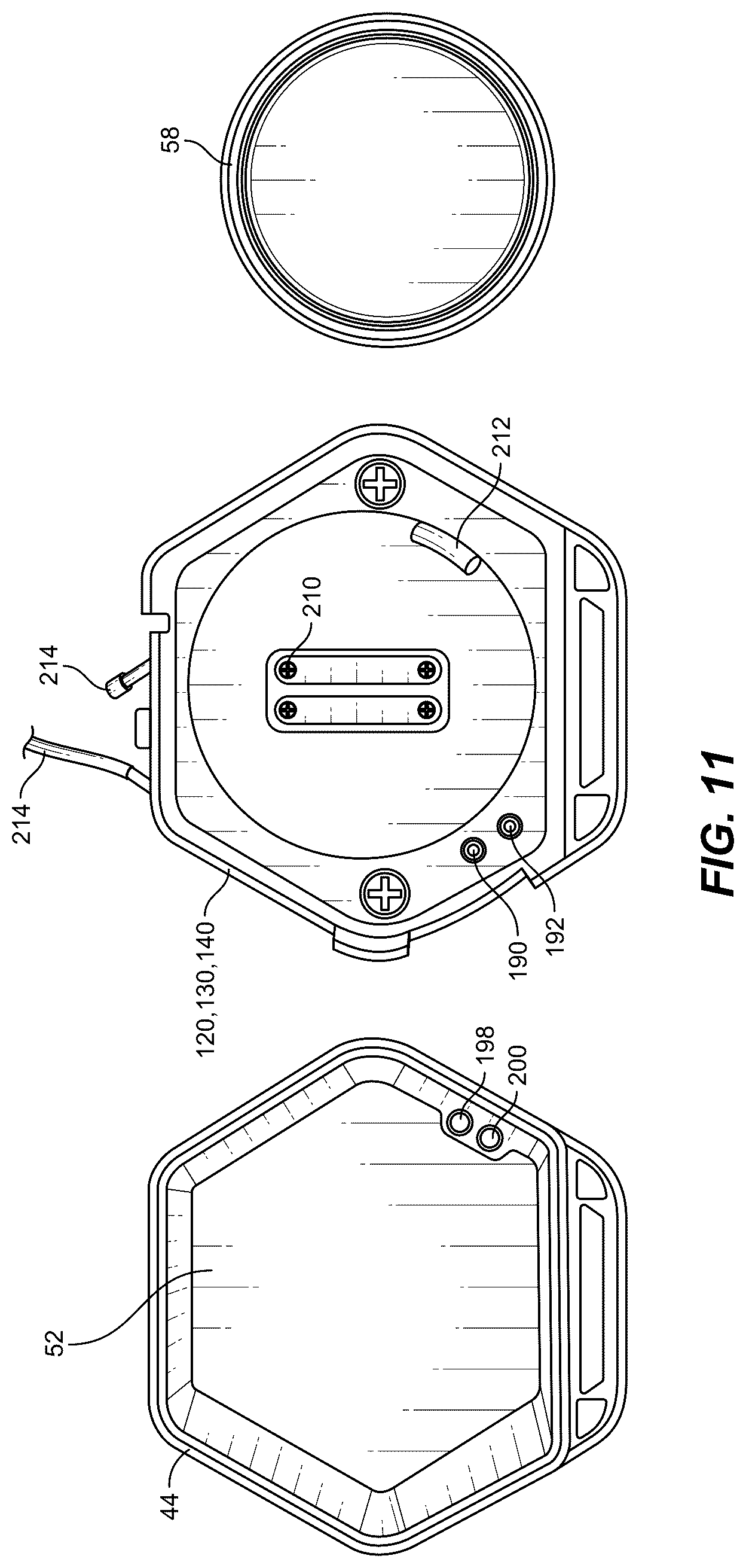 Patent US12353934 Figure 11 – Tracker tag with dual-purpose antenna components