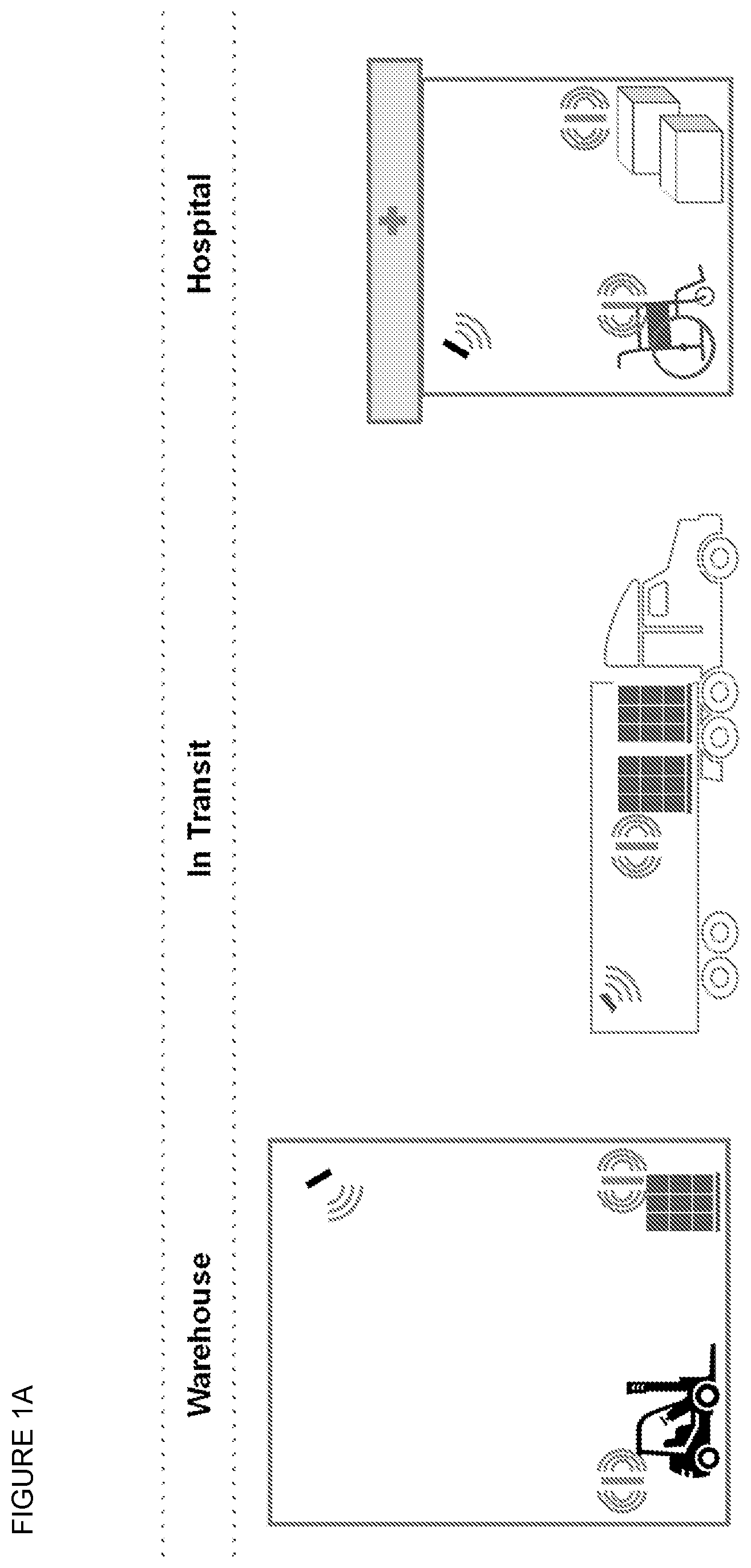 Patent US12353937 Figure 1 – Activation mechanisms for tracking tags