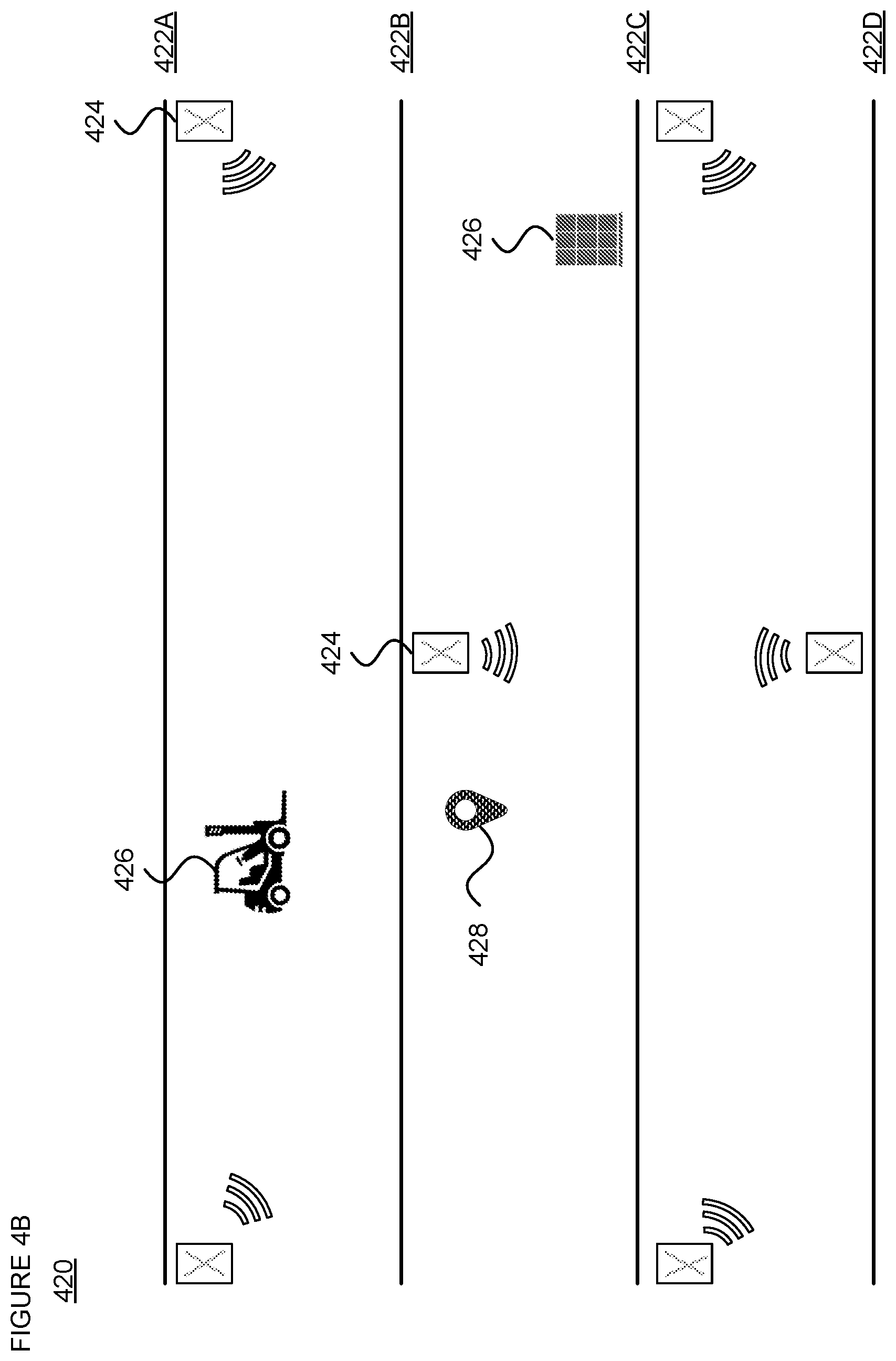 Patent US12353937 Figure 6 – Activation mechanisms for tracking tags