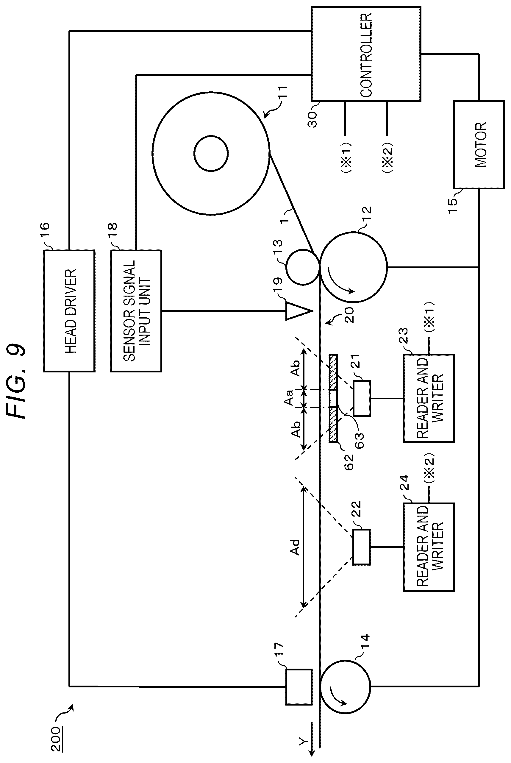 Patent US12353942 Figure 7 – RFID tag communication device
