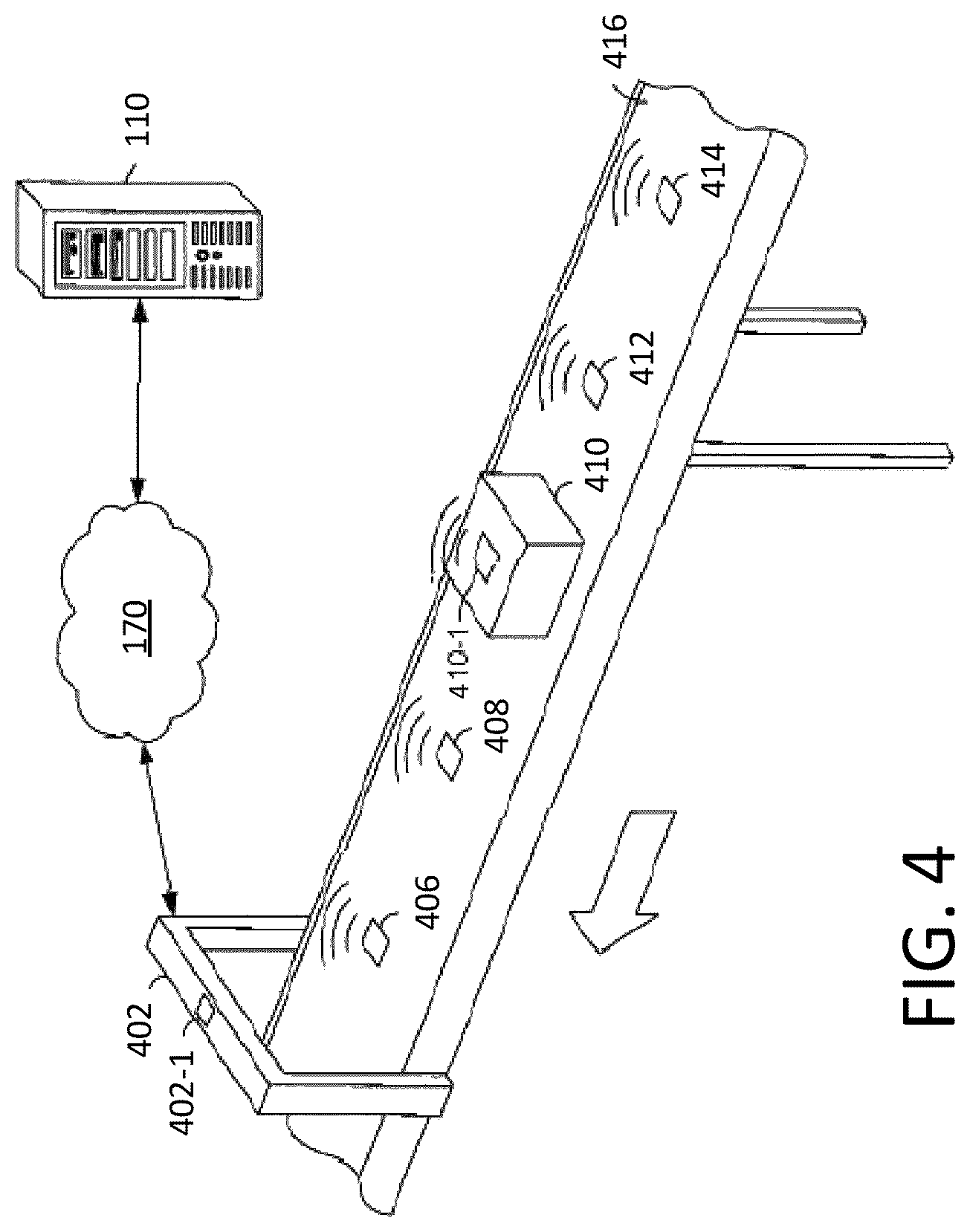 Patent US12353945 Figure 4 – Detecting equipment state via tag-reader modulations
