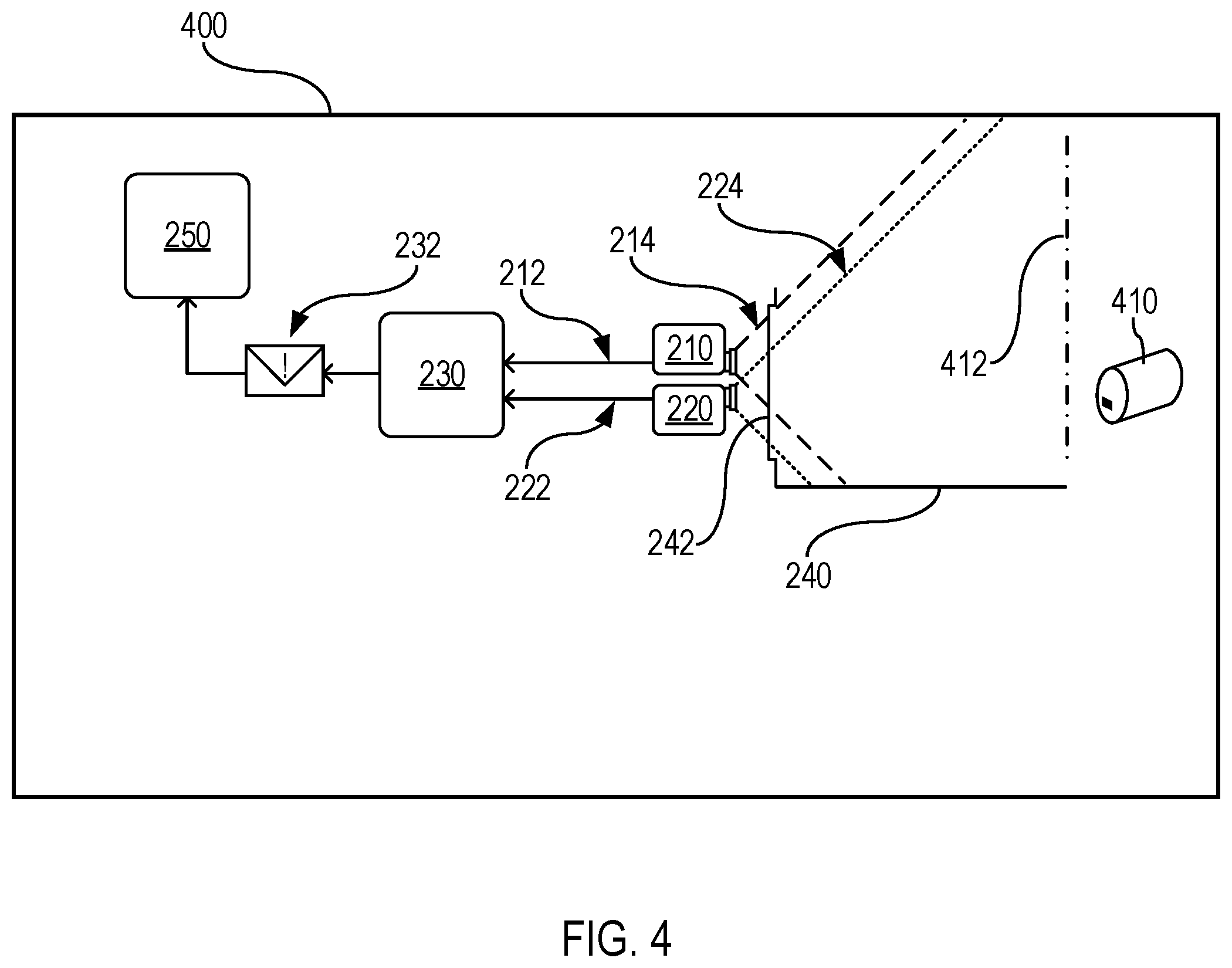 Patent US12353949 Figure 4 – Indicia tracking and decoding systems