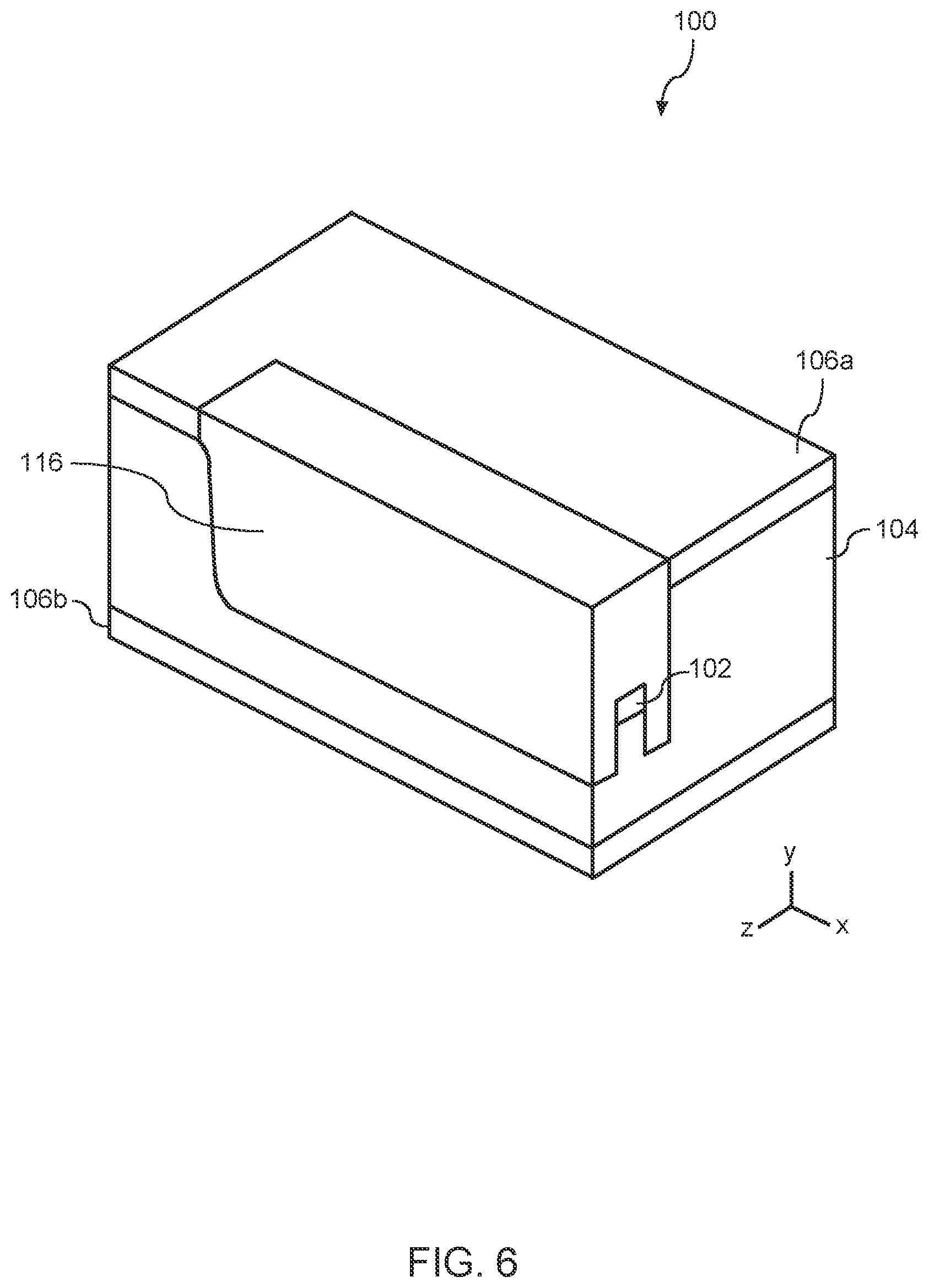 Patent US12353953 Figure 6 – Filter for laminated circuit assembly