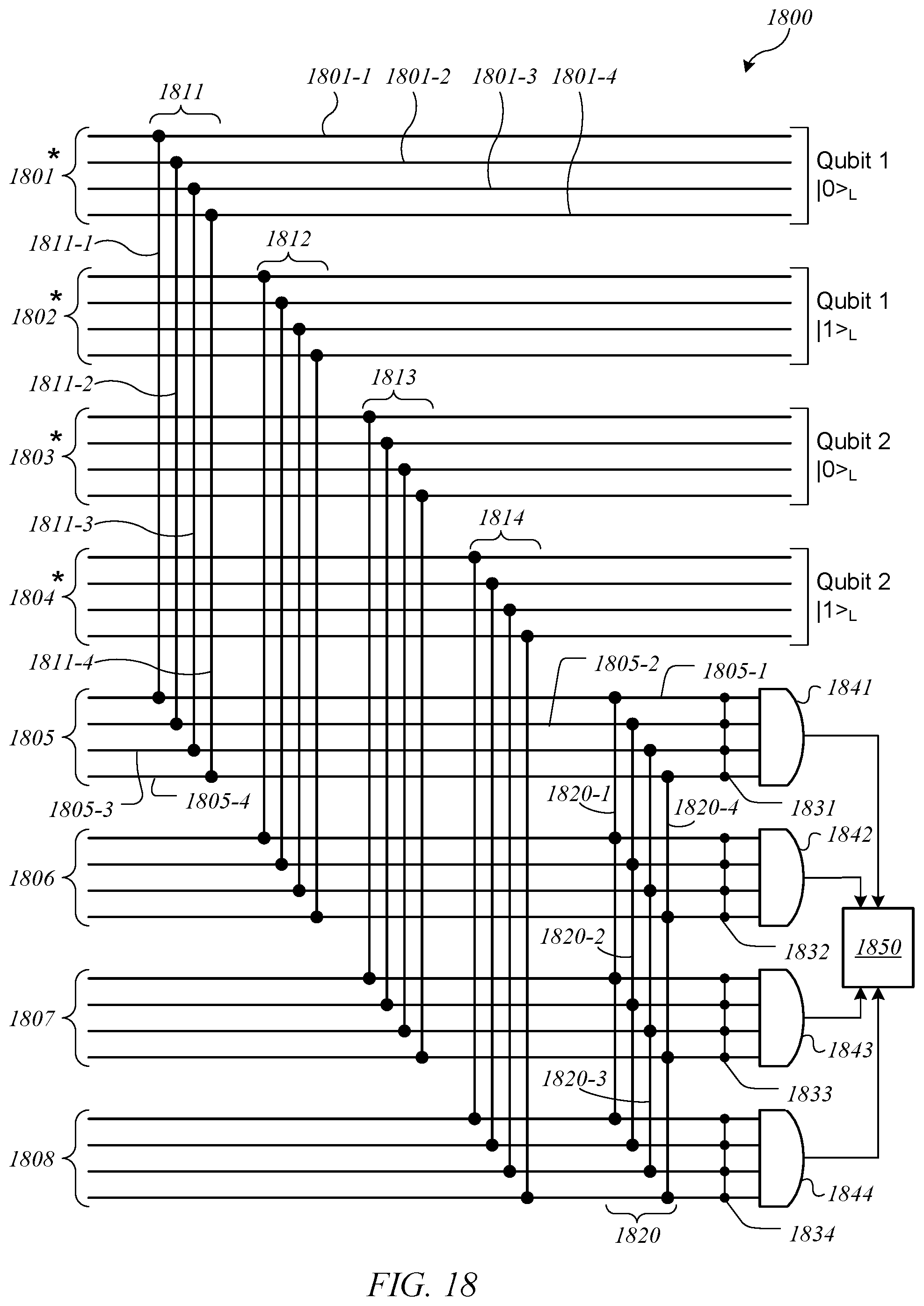 Patent US12353954 Figure 16 – Method and system for multirail encoding of quantum bits