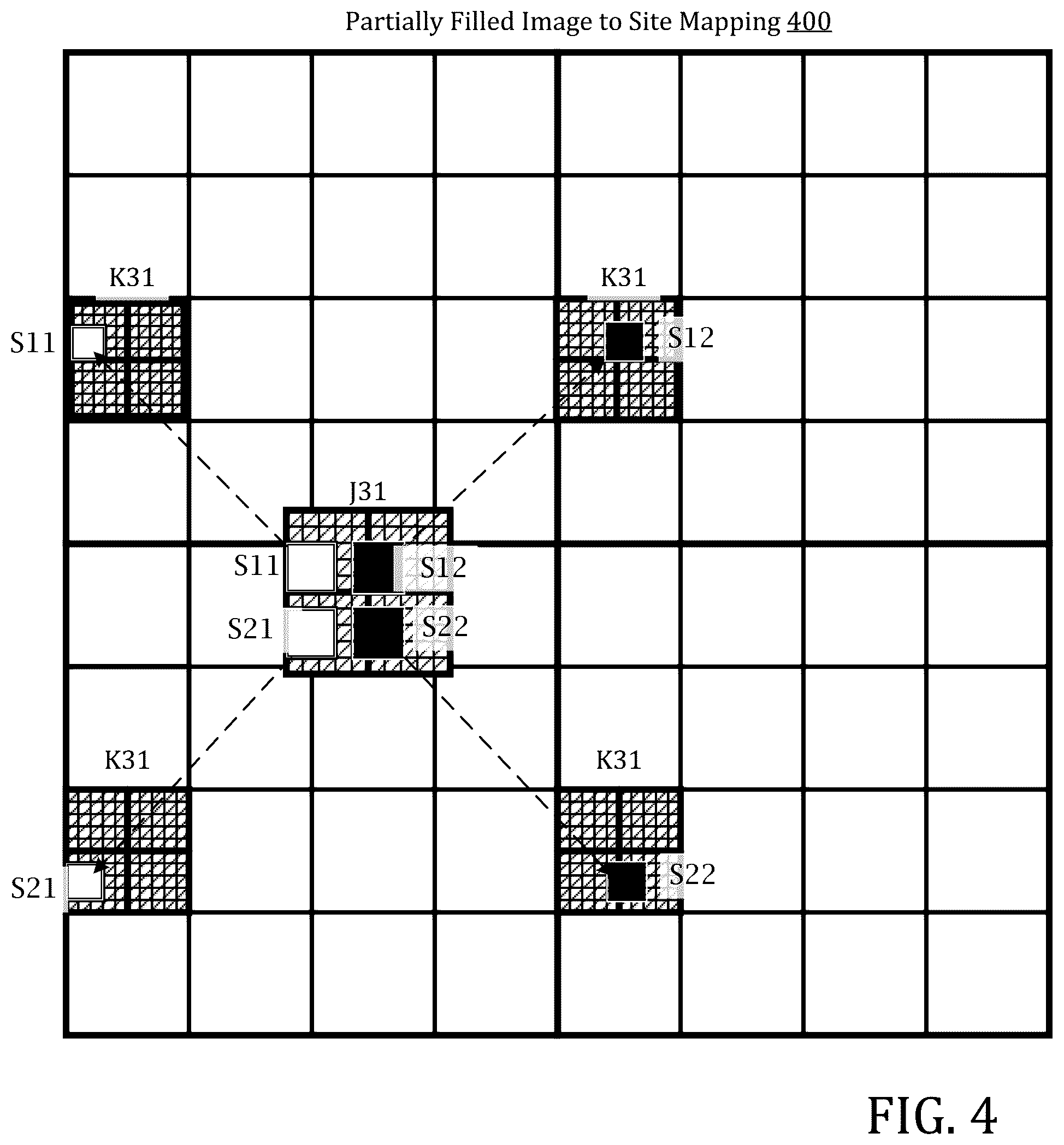 Patent US12353955 Figure 4 – Time-multiplexed superpixel-based quantum-array readout system