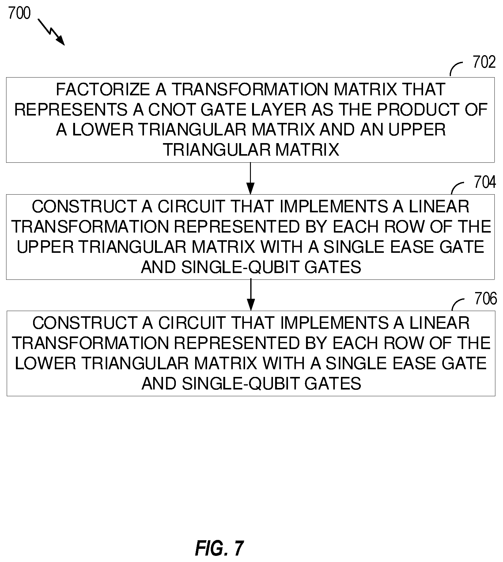 Patent US12353957 Figure 6 – Quantum circuit construction with simultaneously entangling gates in trapped-ion quantum computers