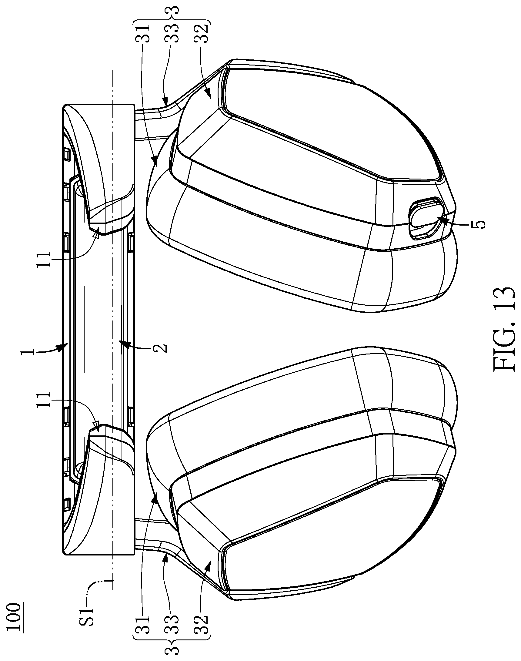 Patent US12356131 Figure 13 – Over-ear headphone