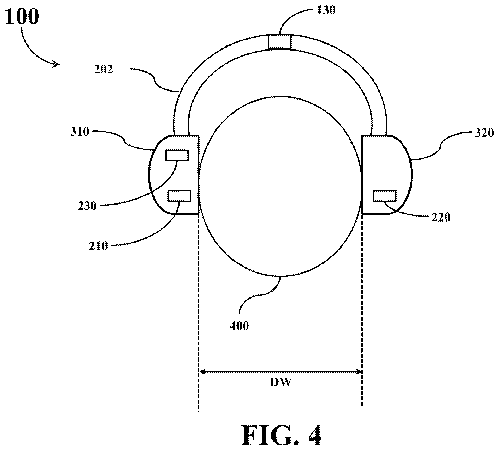 Patent US12356134 Figure 4 – Headset and control method with usage status detection