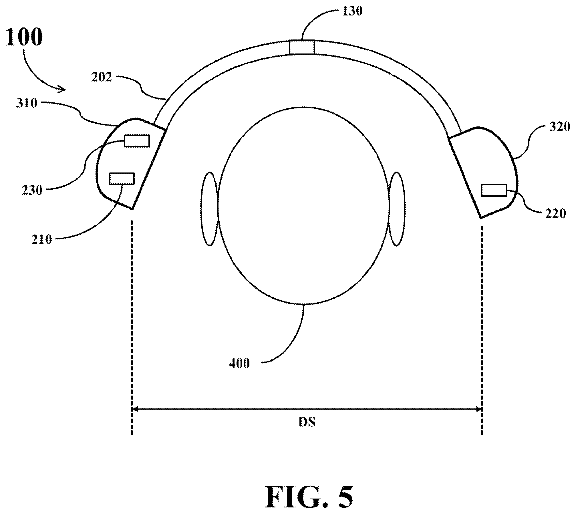 Patent US12356134 Figure 5 – Headset and control method with usage status detection
