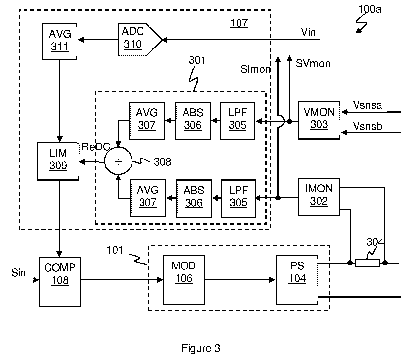 Patent US12356158 Figure 2 – Clipping prevention in switched mode drivers