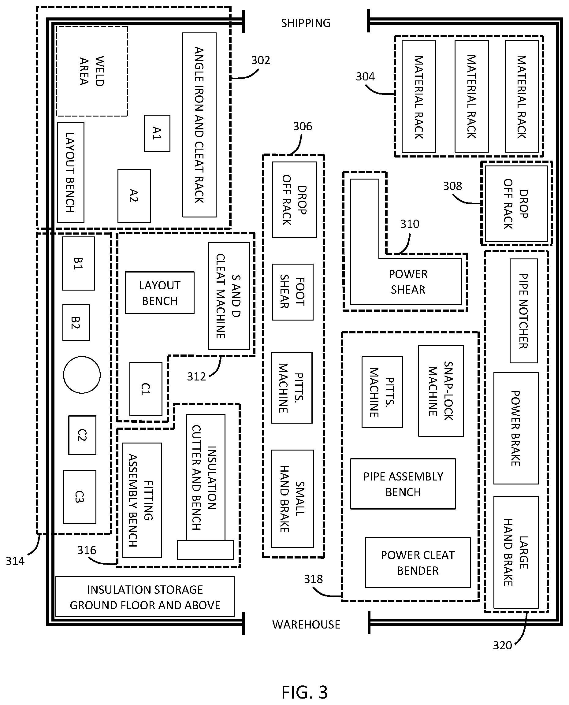 Patent US12356275 Figure 3 – Geofencing and context based sensor self-configuration