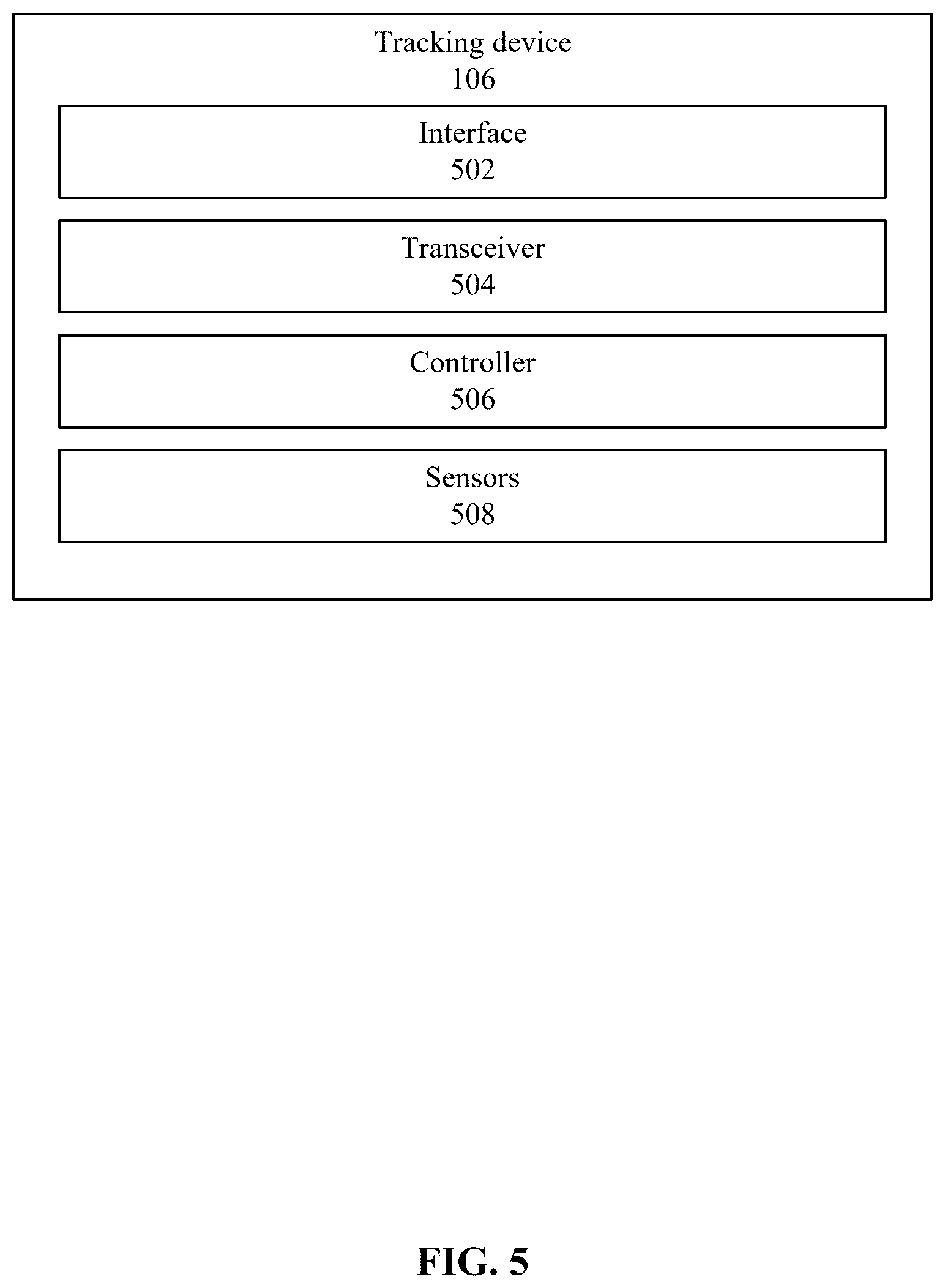 Patent US12356290 Figure 5 – User presence-enabled tracking device functionality