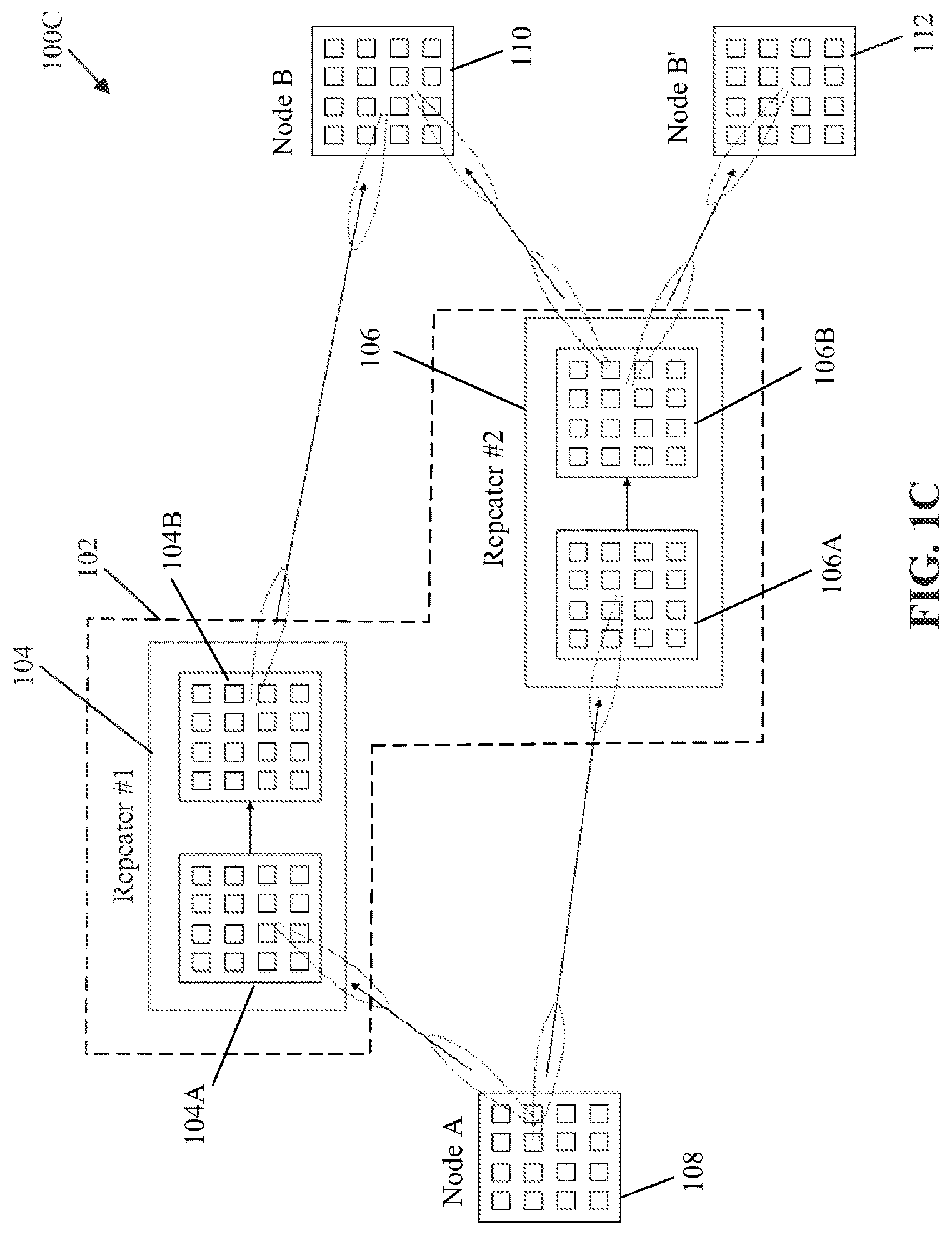 Patent US12356311 Figure 3 – Communication by a repeater system including a network of radio frequency repeater devices