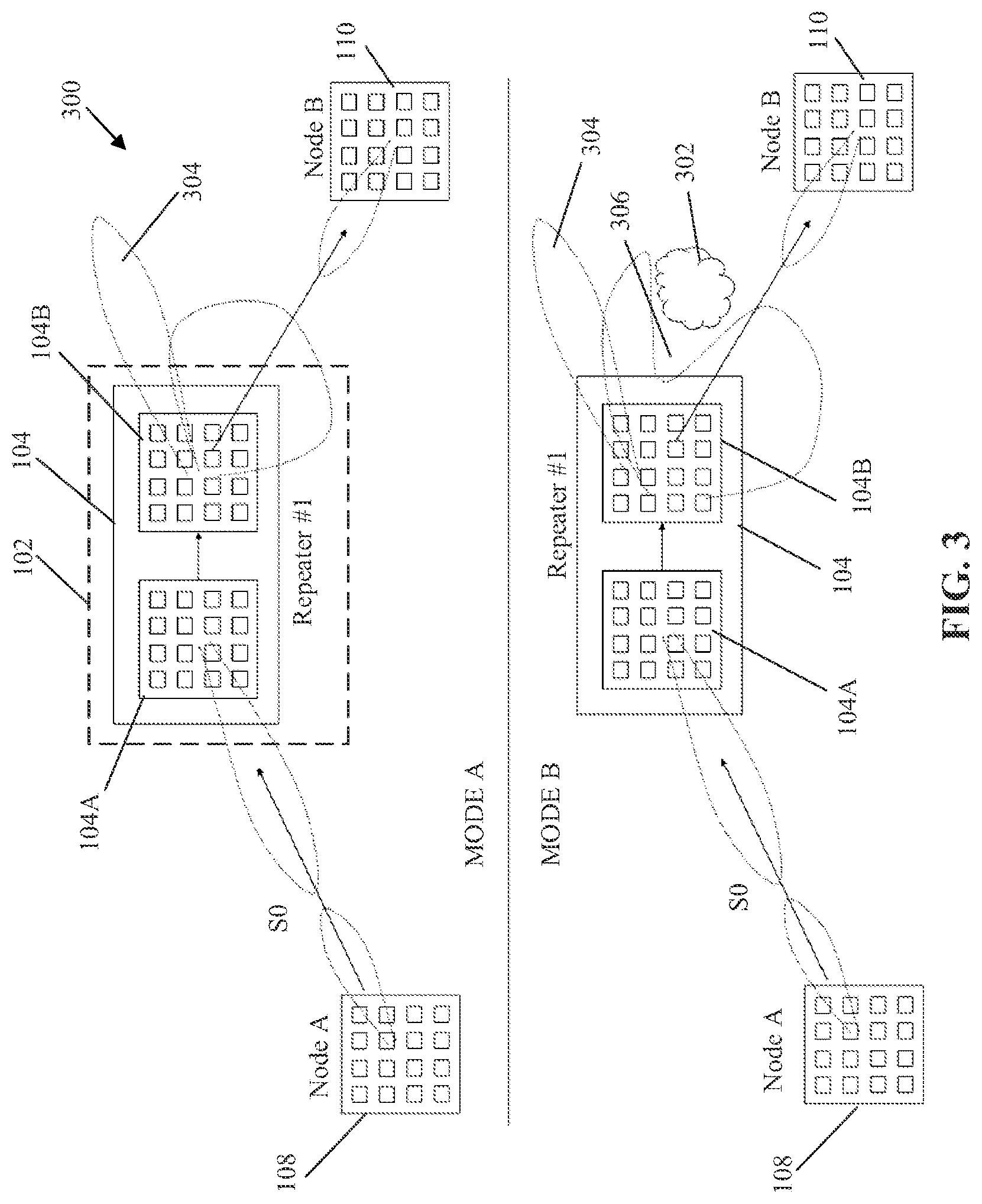 Patent US12356311 Figure 5 – Communication by a repeater system including a network of radio frequency repeater devices