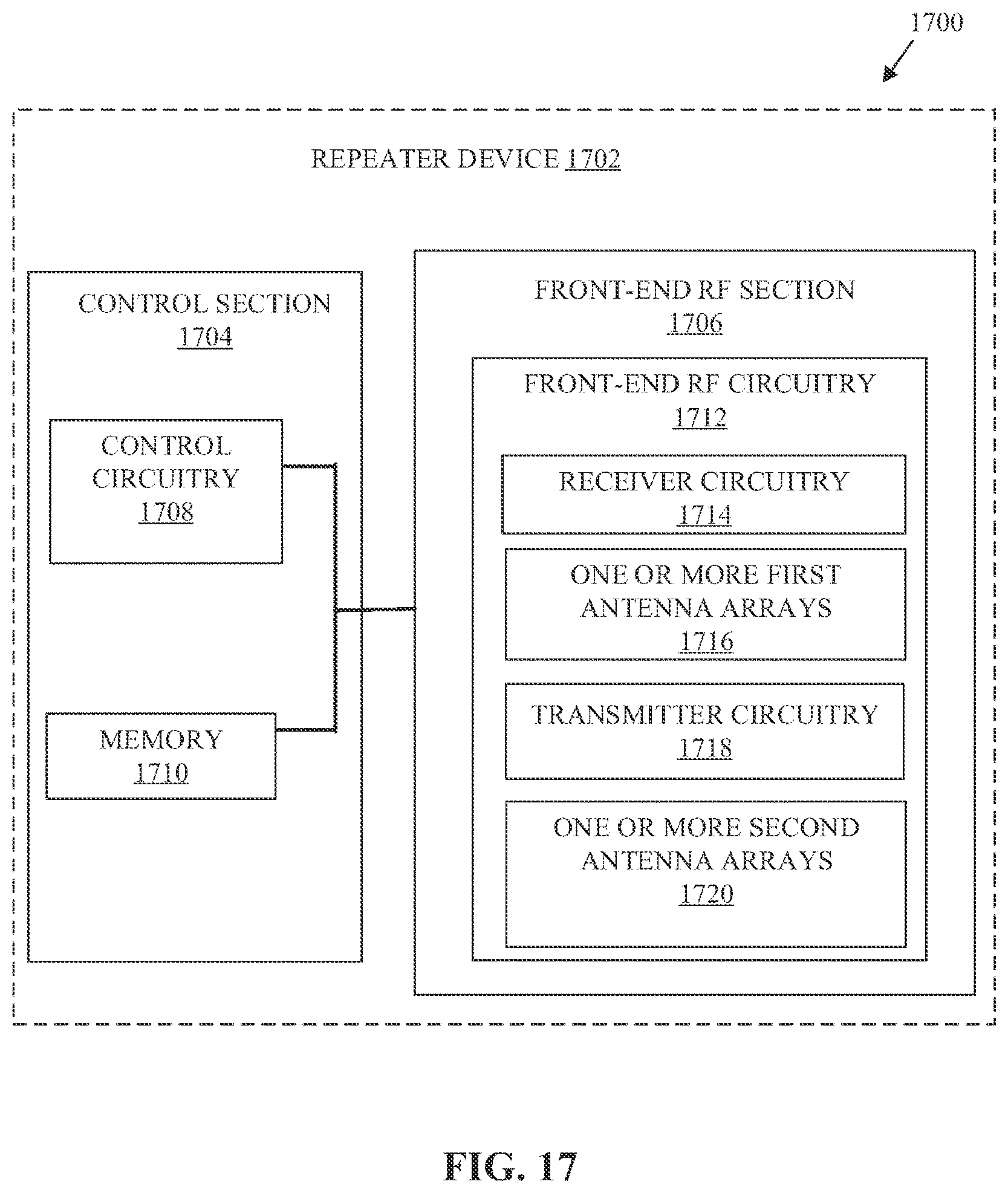 Patent US12356311 Figure 19 – Communication by a repeater system including a network of radio frequency repeater devices
