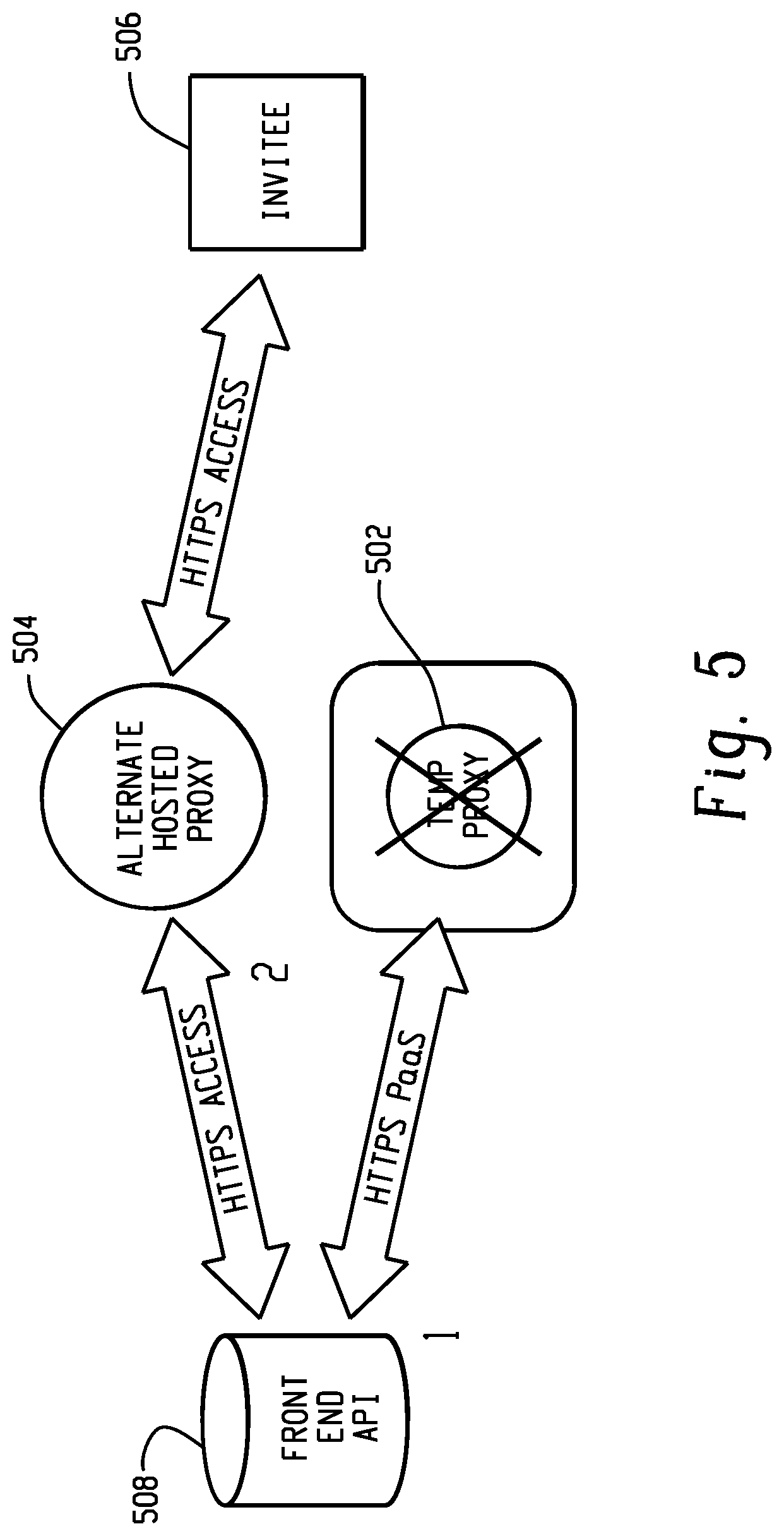 Patent US12356474 Figure 5 – Systems and methods for providing discrete access to an online service