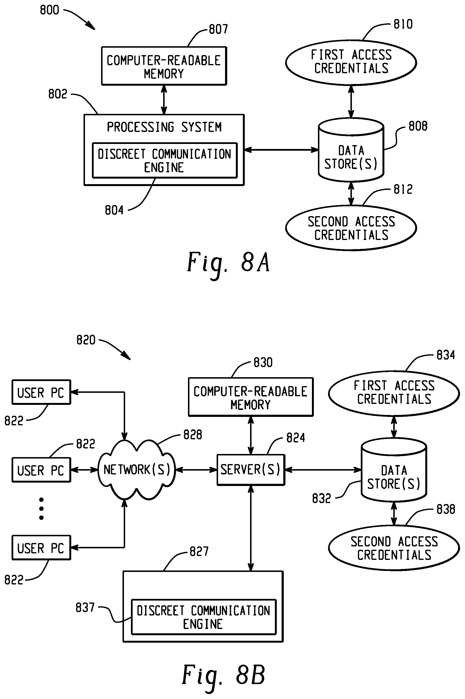 Patent US12356474 Figure 8 – Systems and methods for providing discrete access to an online service