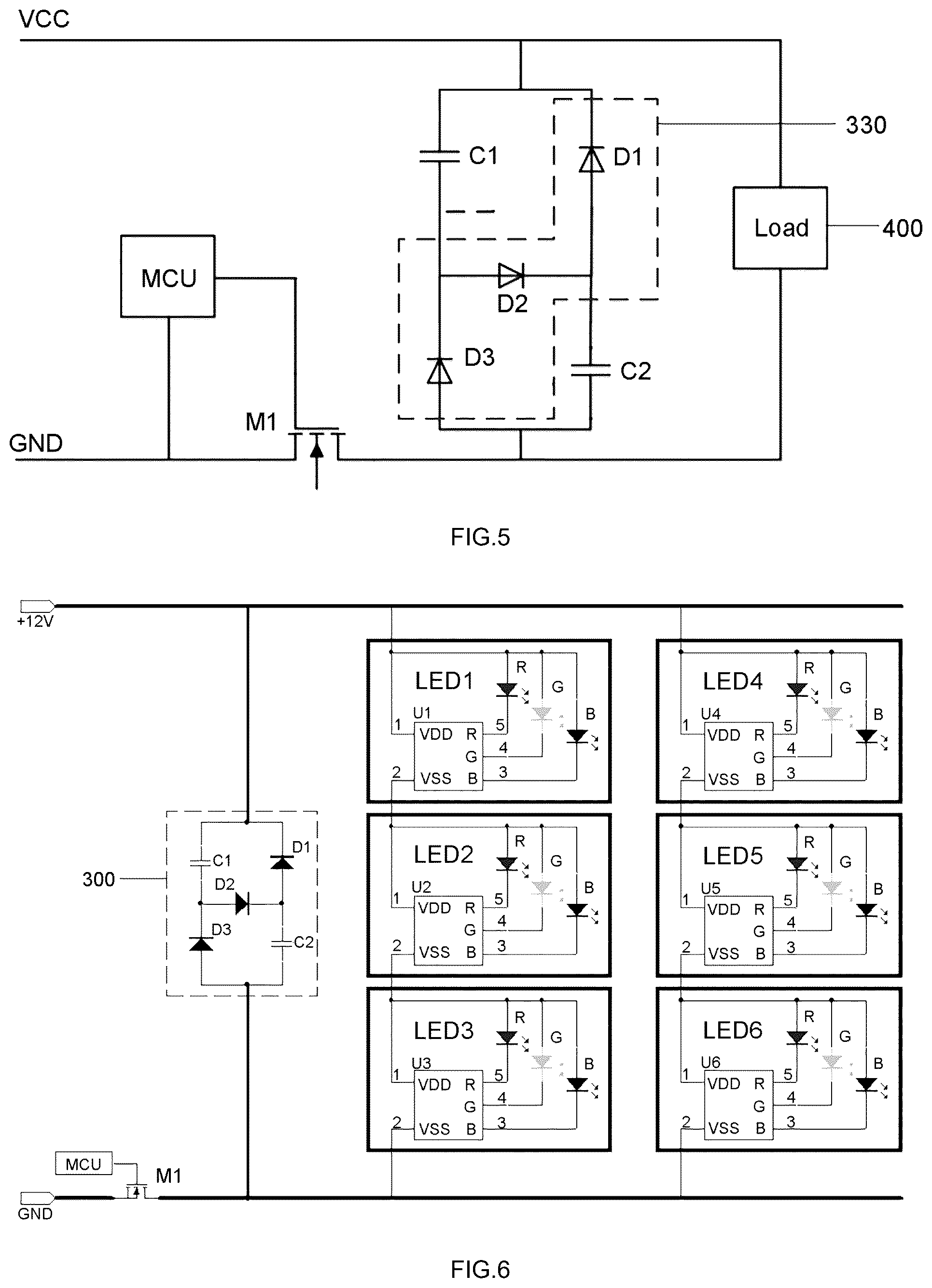 Patent US12356523 Figure 3 – Driving circuit for power supply line carrier and drive method thereof