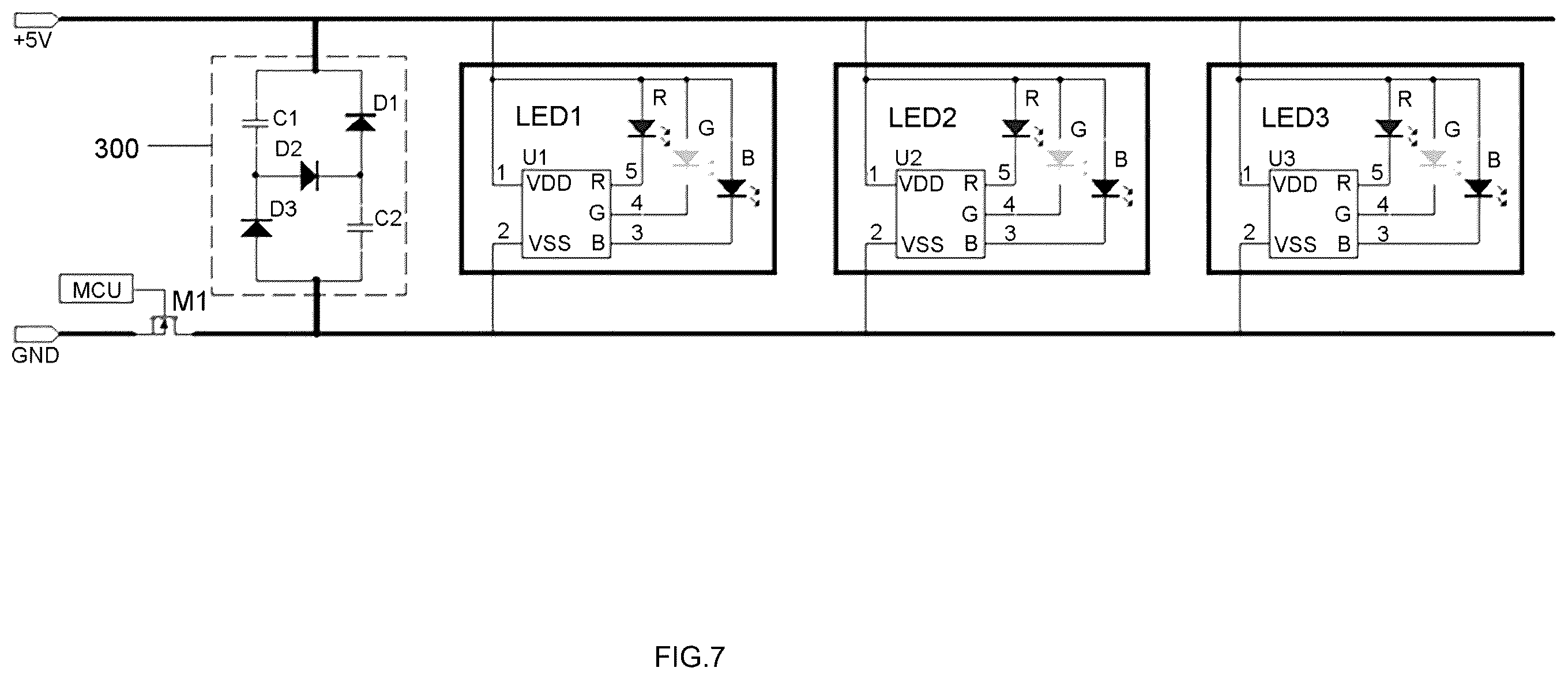 Patent US12356523 Figure 4 – Driving circuit for power supply line carrier and drive method thereof