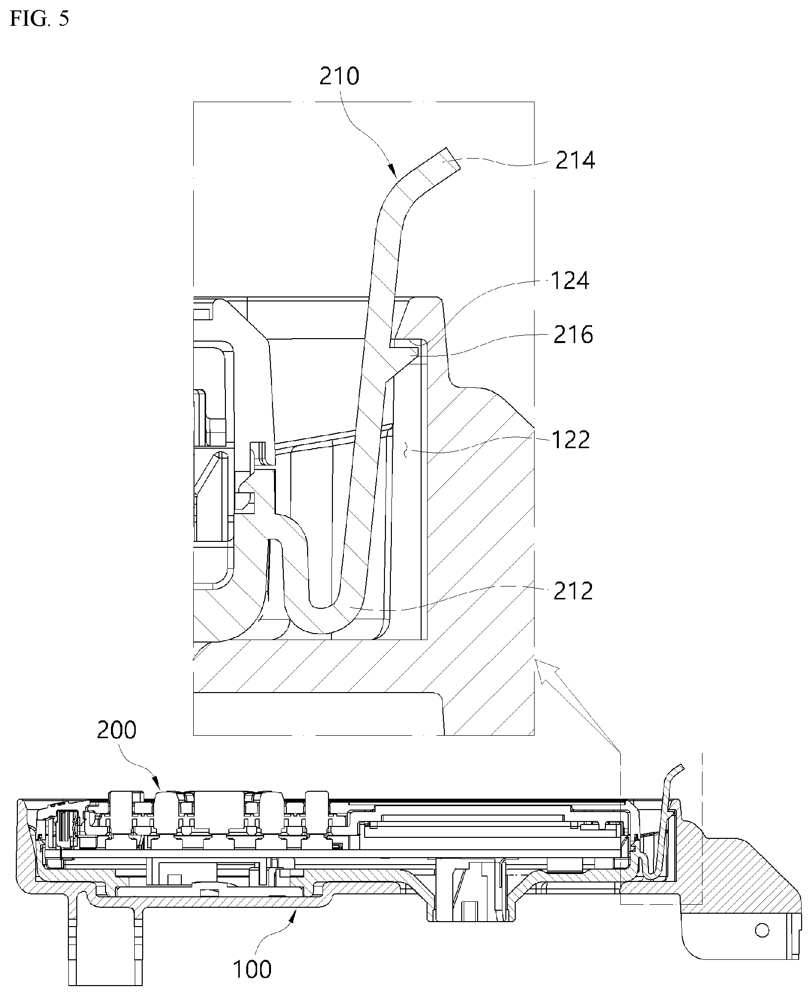 Patent US12356575 Figure 5 – Electronic apparatus having electronic control device