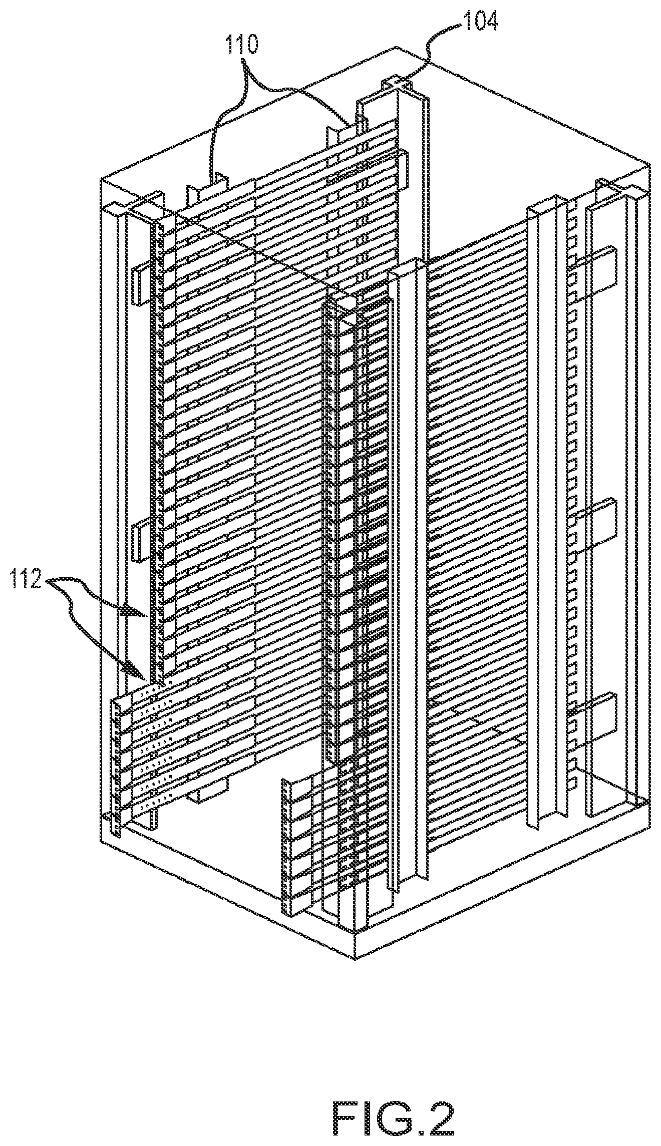 Patent US12356577 Figure 2 – Uniform equipment mounting system