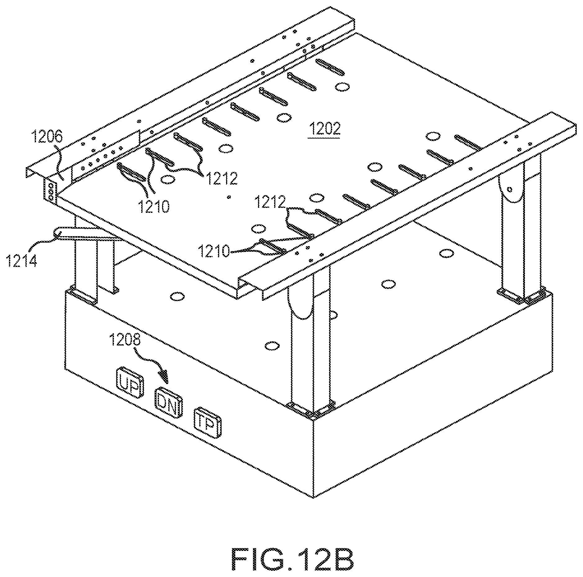 Patent US12356577 Figure 13 – Uniform equipment mounting system
