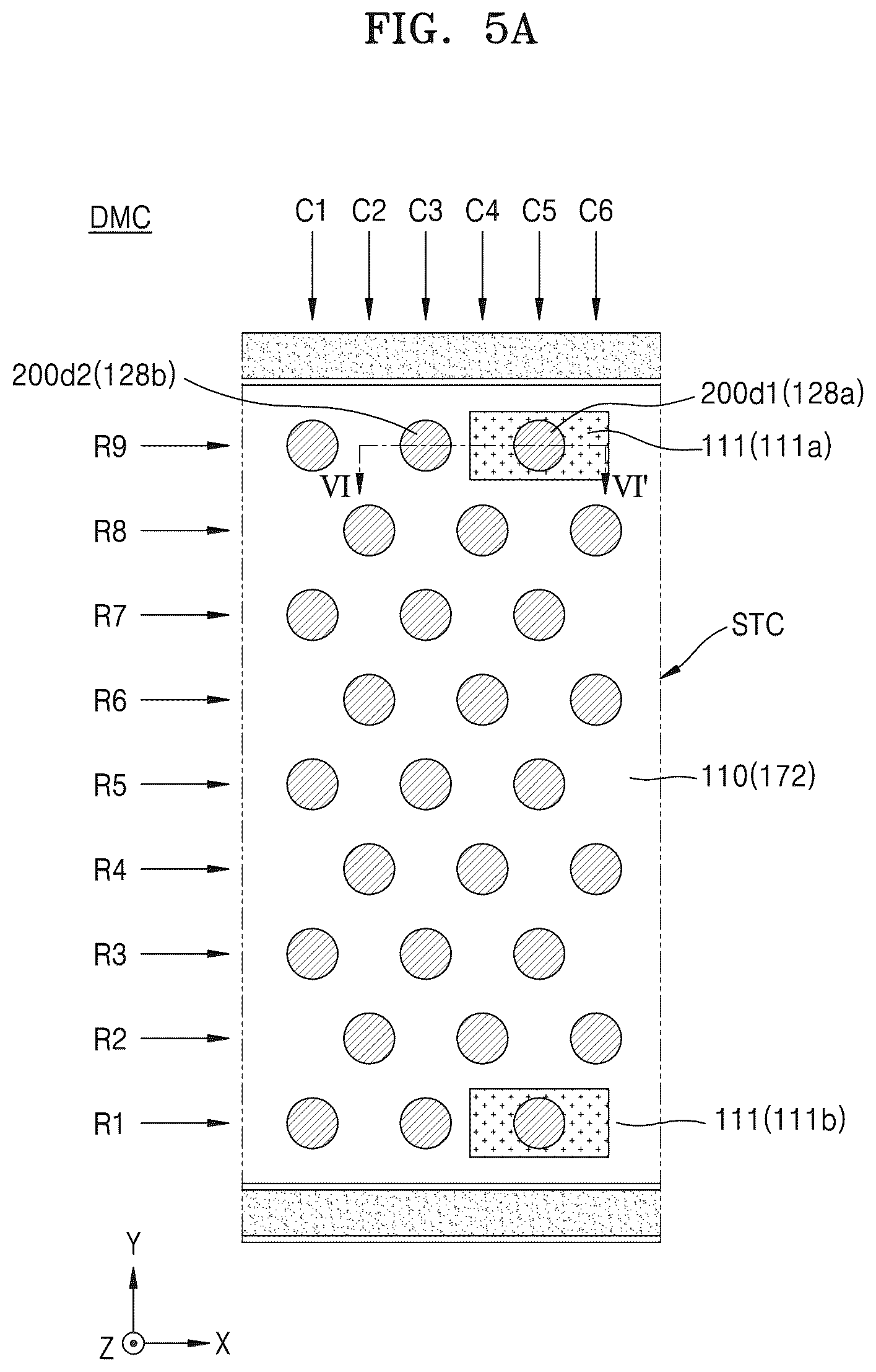 Patent US12356615 Figure 6 – Semiconductor device including vertical channel pattern surrounded by protection pattern