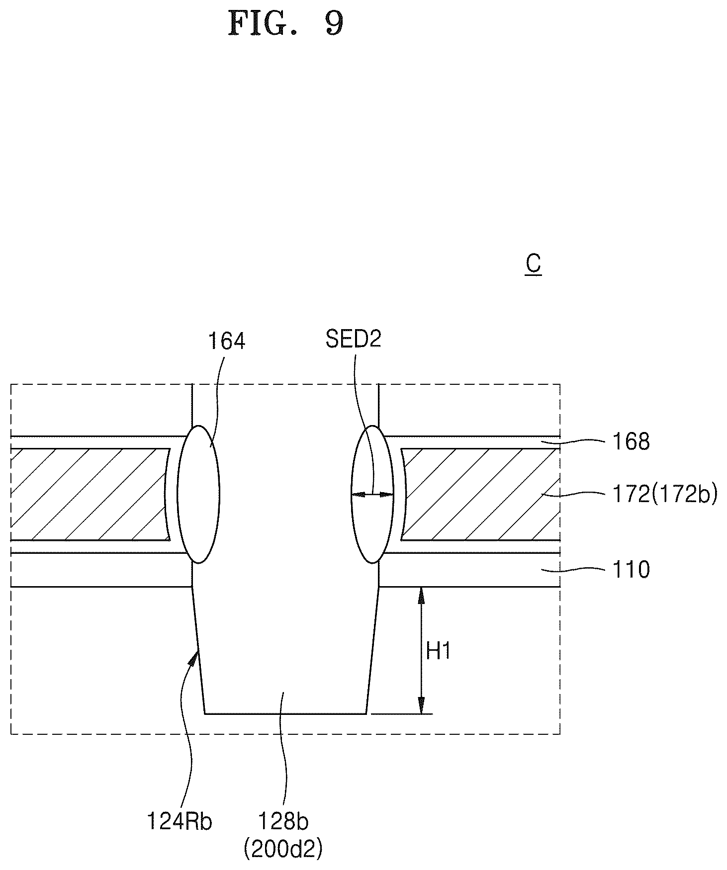 Patent US12356615 Figure 11 – Semiconductor device including vertical channel pattern surrounded by protection pattern