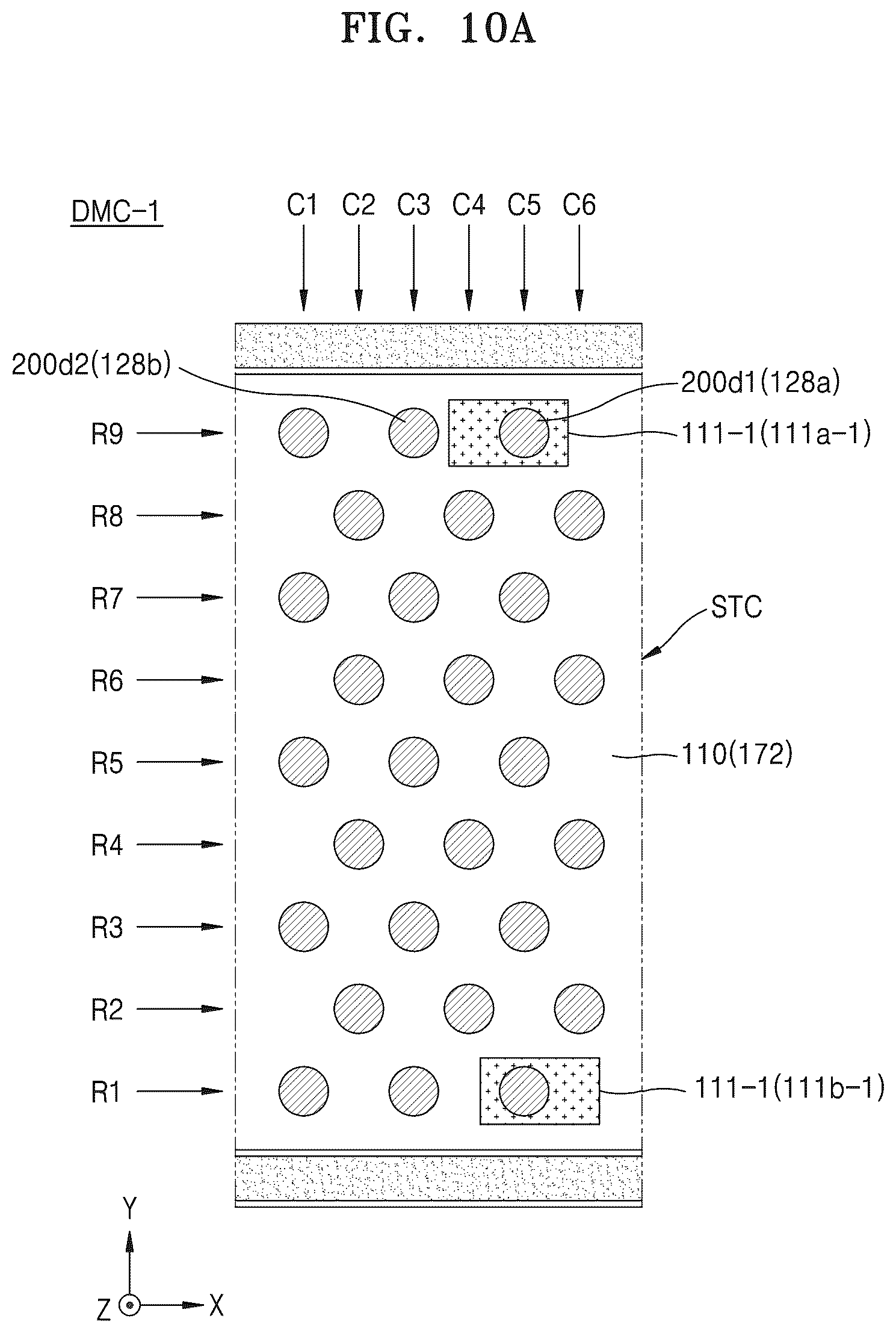 Patent US12356615 Figure 12 – Semiconductor device including vertical channel pattern surrounded by protection pattern