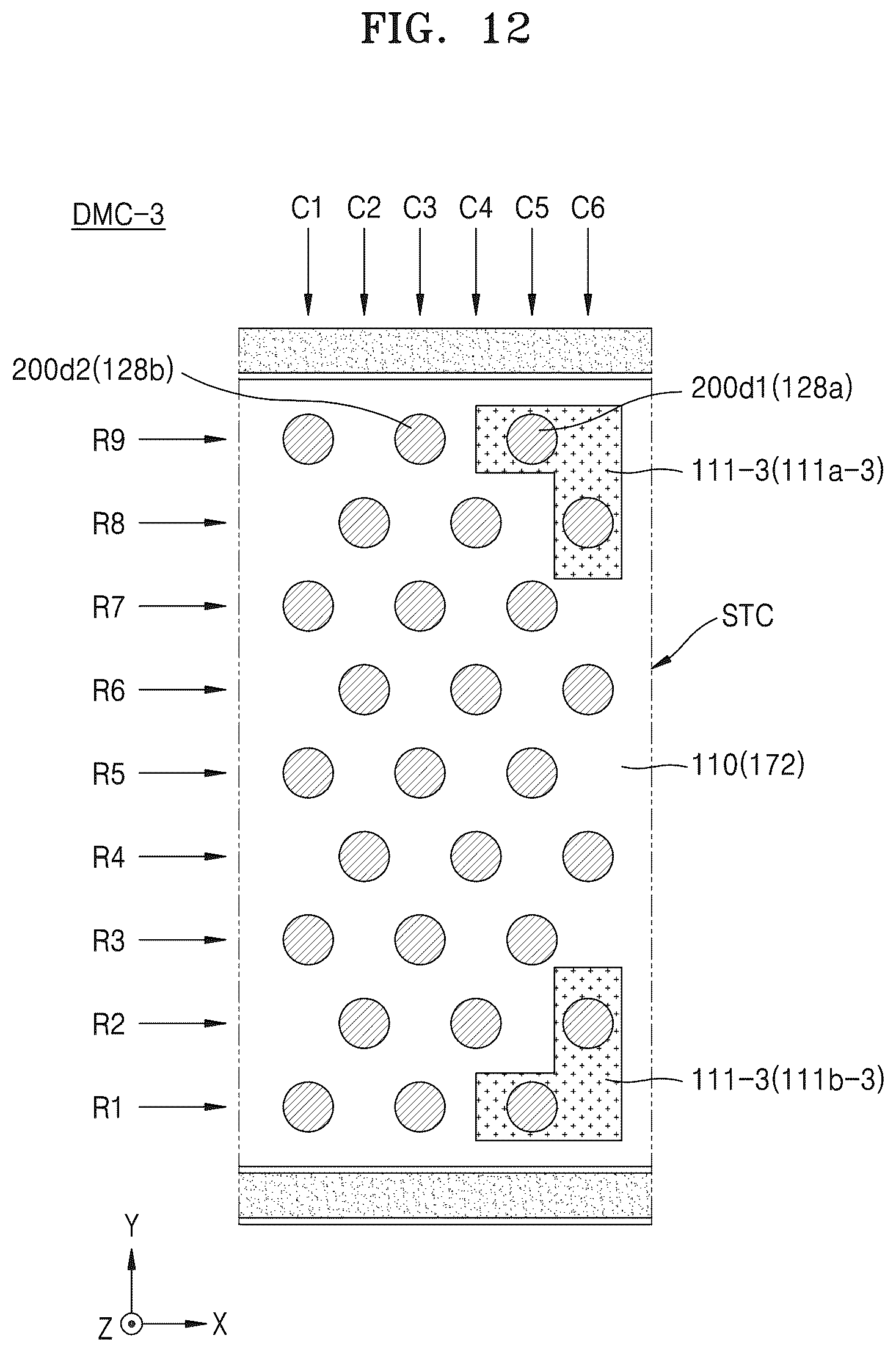 Patent US12356615 Figure 15 – Semiconductor device including vertical channel pattern surrounded by protection pattern