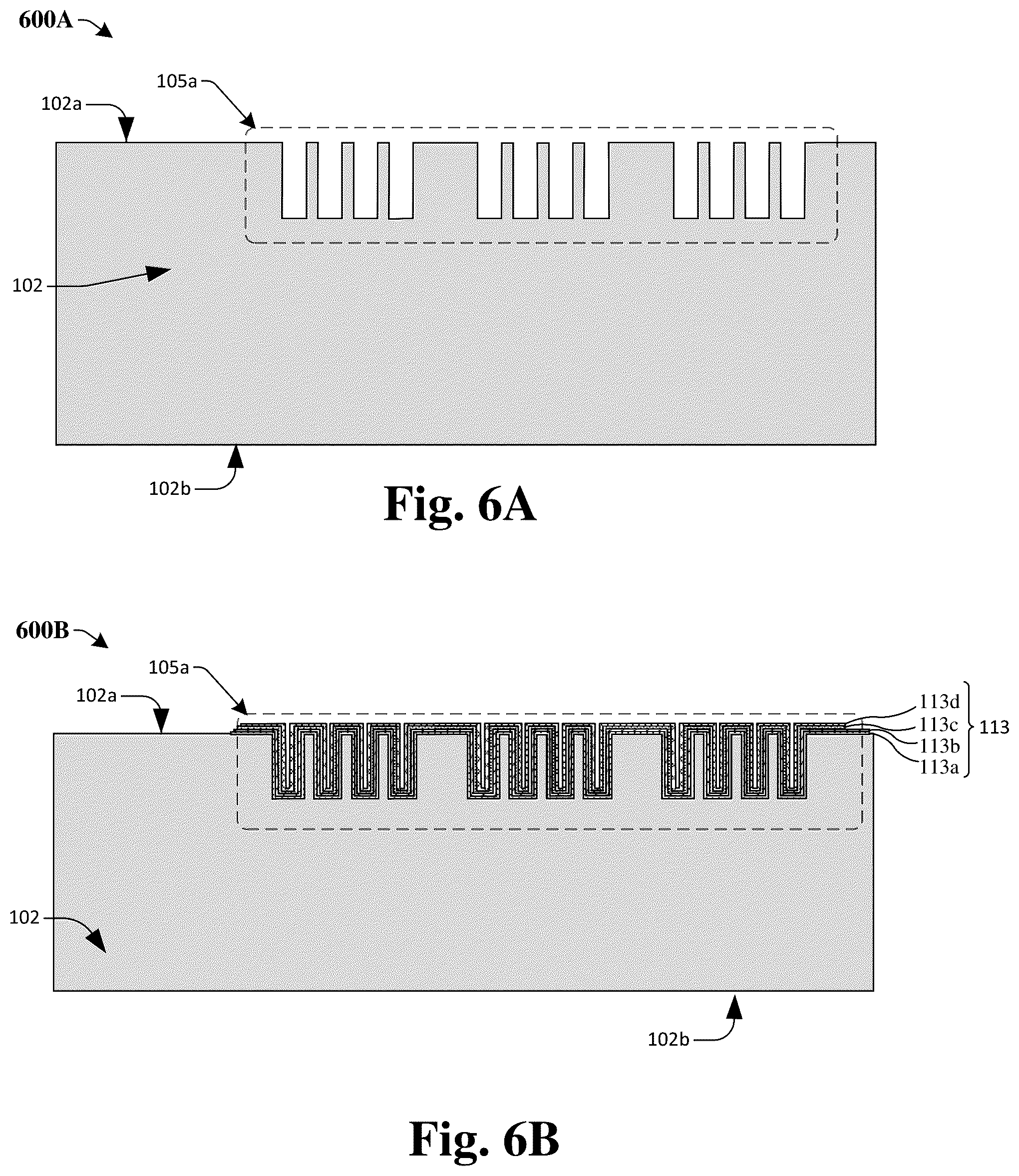 Patent US12356639 Figure 5 – Double-sided stacked DTC structure