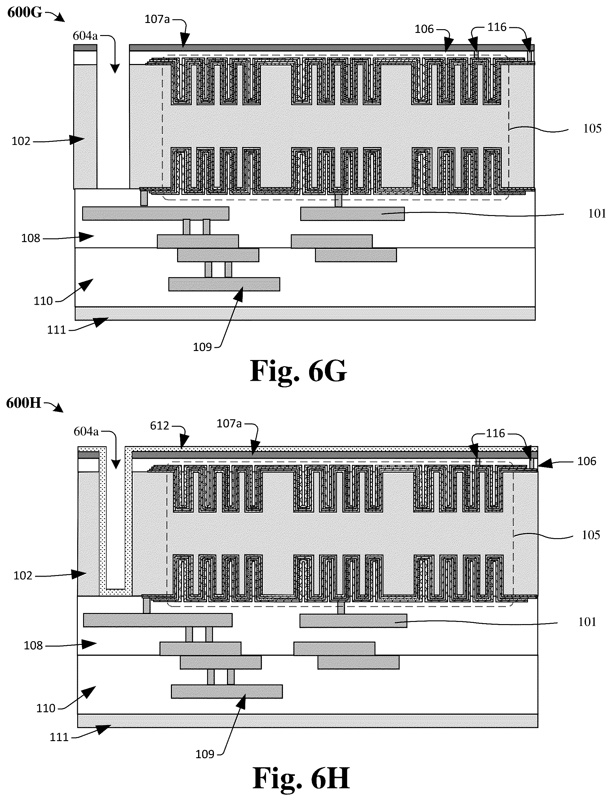 Patent US12356639 Figure 8 – Double-sided stacked DTC structure