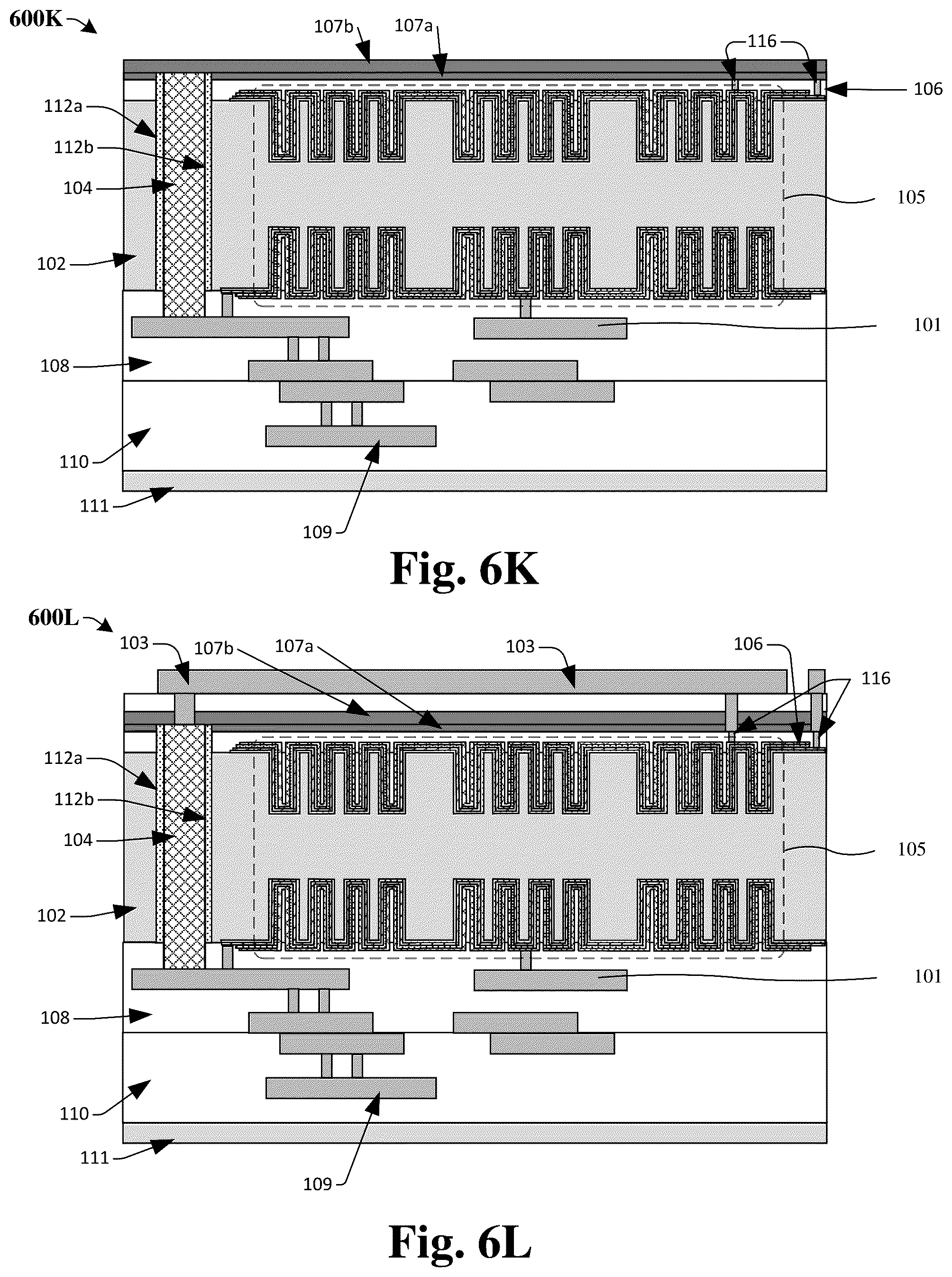 Patent US12356639 Figure 10 – Double-sided stacked DTC structure