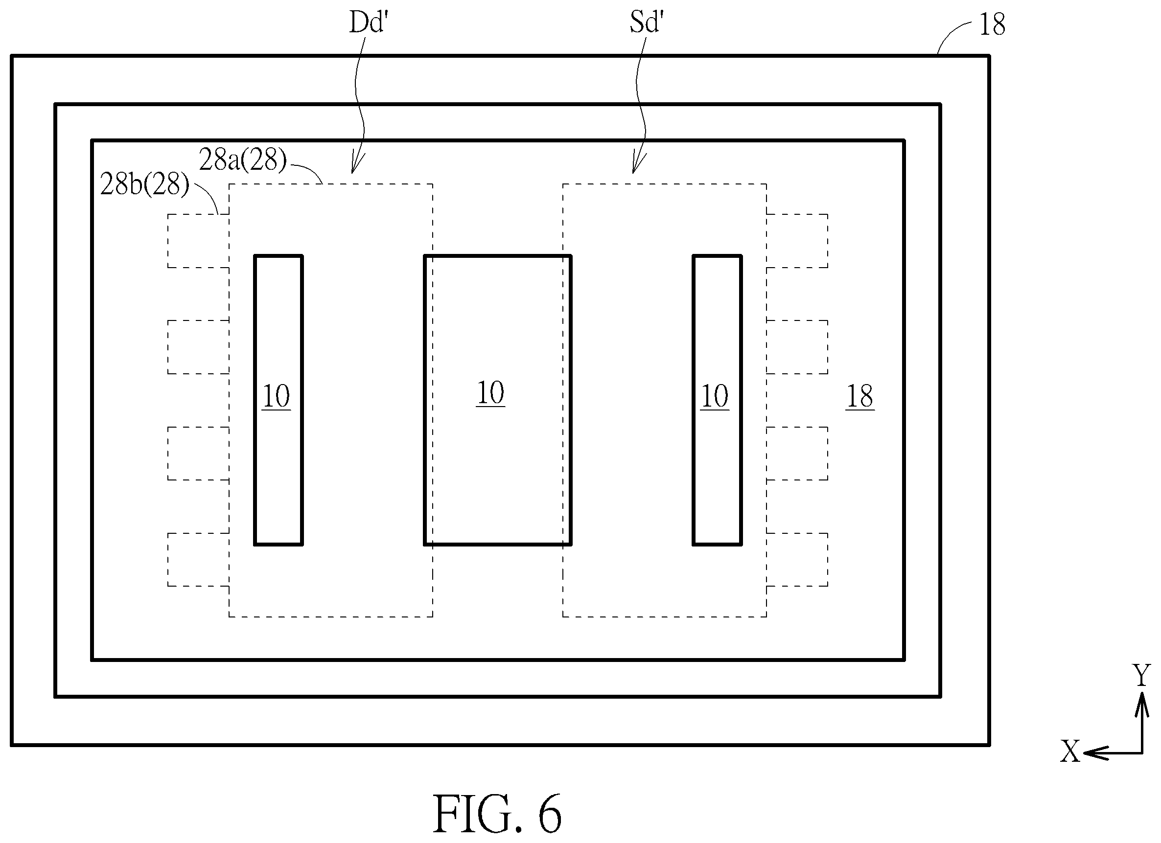 Patent US12356648 Figure 6 – High voltage transistor