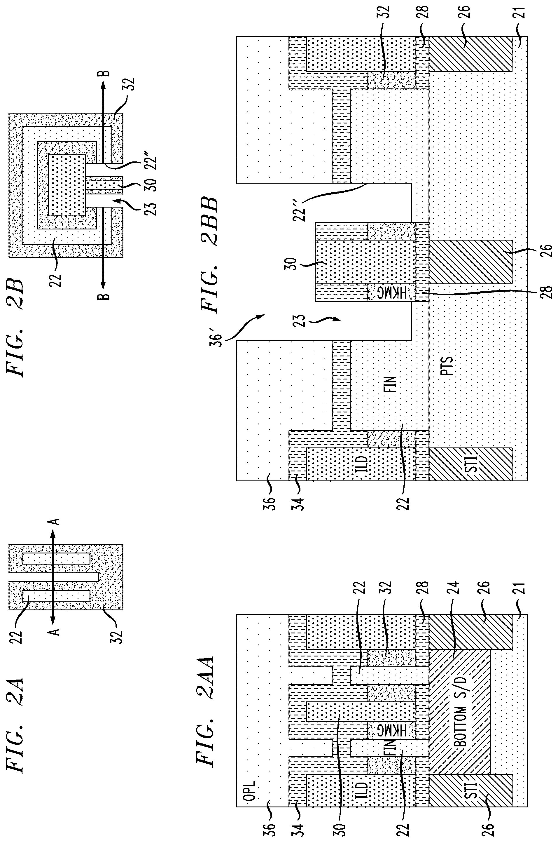 Patent US12356685 Figure 2 – Looped long channel field-effect transistor