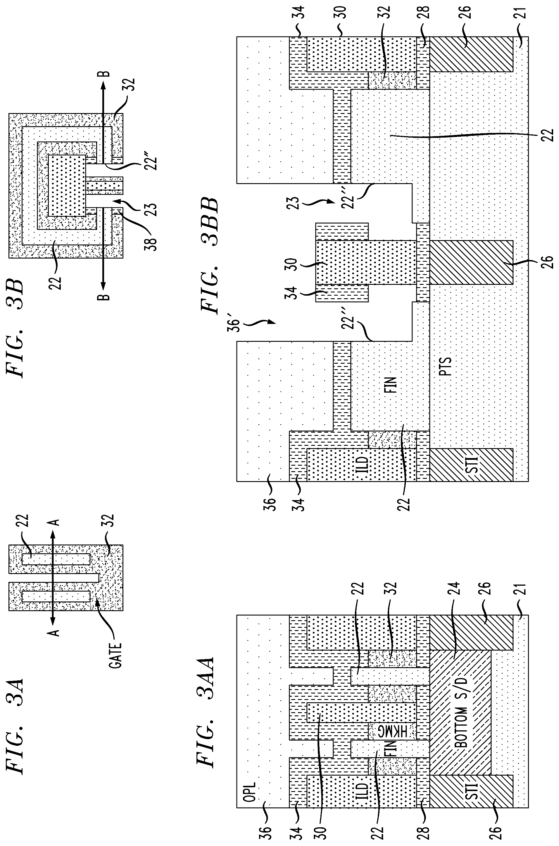 Patent US12356685 Figure 3 – Looped long channel field-effect transistor