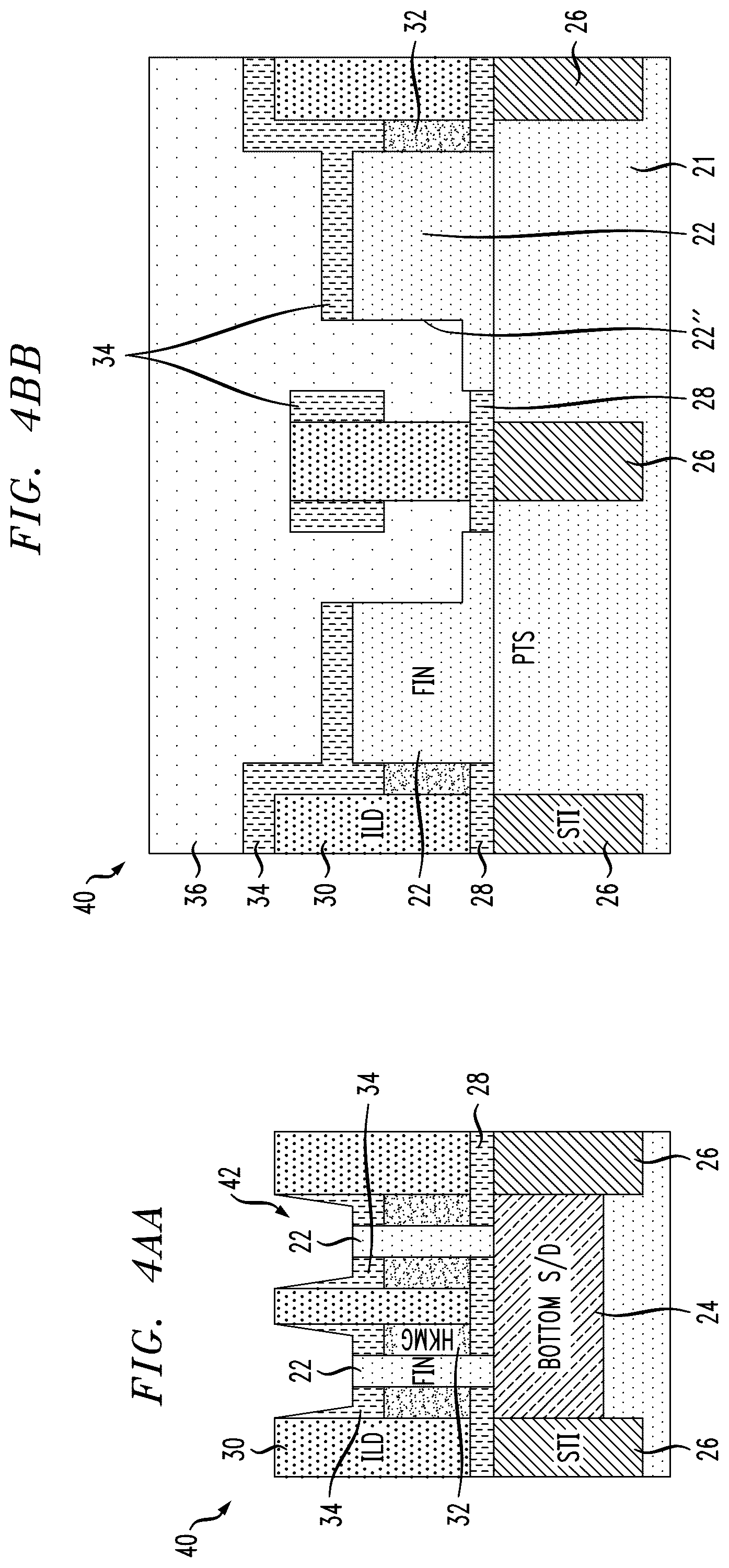 Patent US12356685 Figure 4 – Looped long channel field-effect transistor