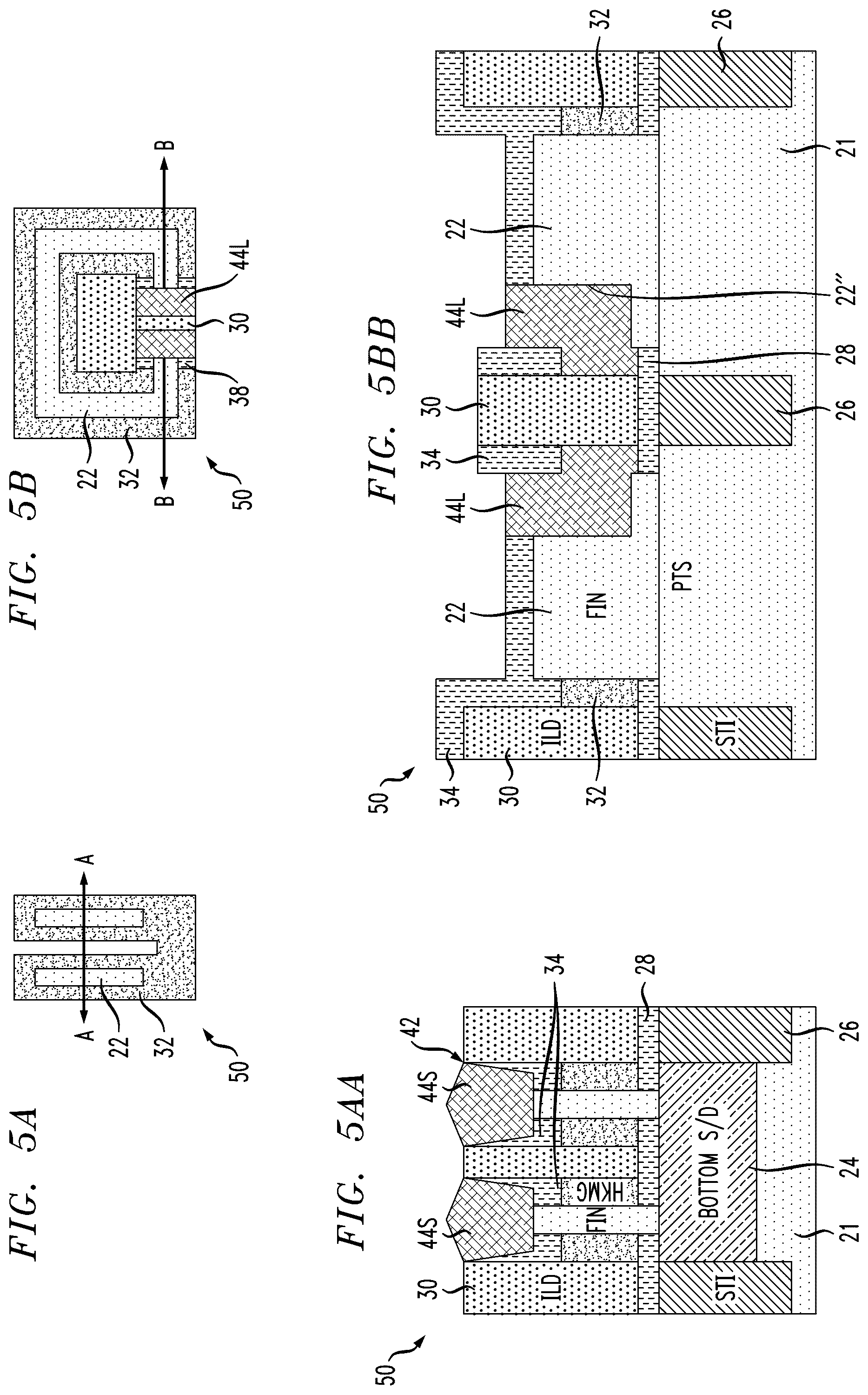 Patent US12356685 Figure 5 – Looped long channel field-effect transistor