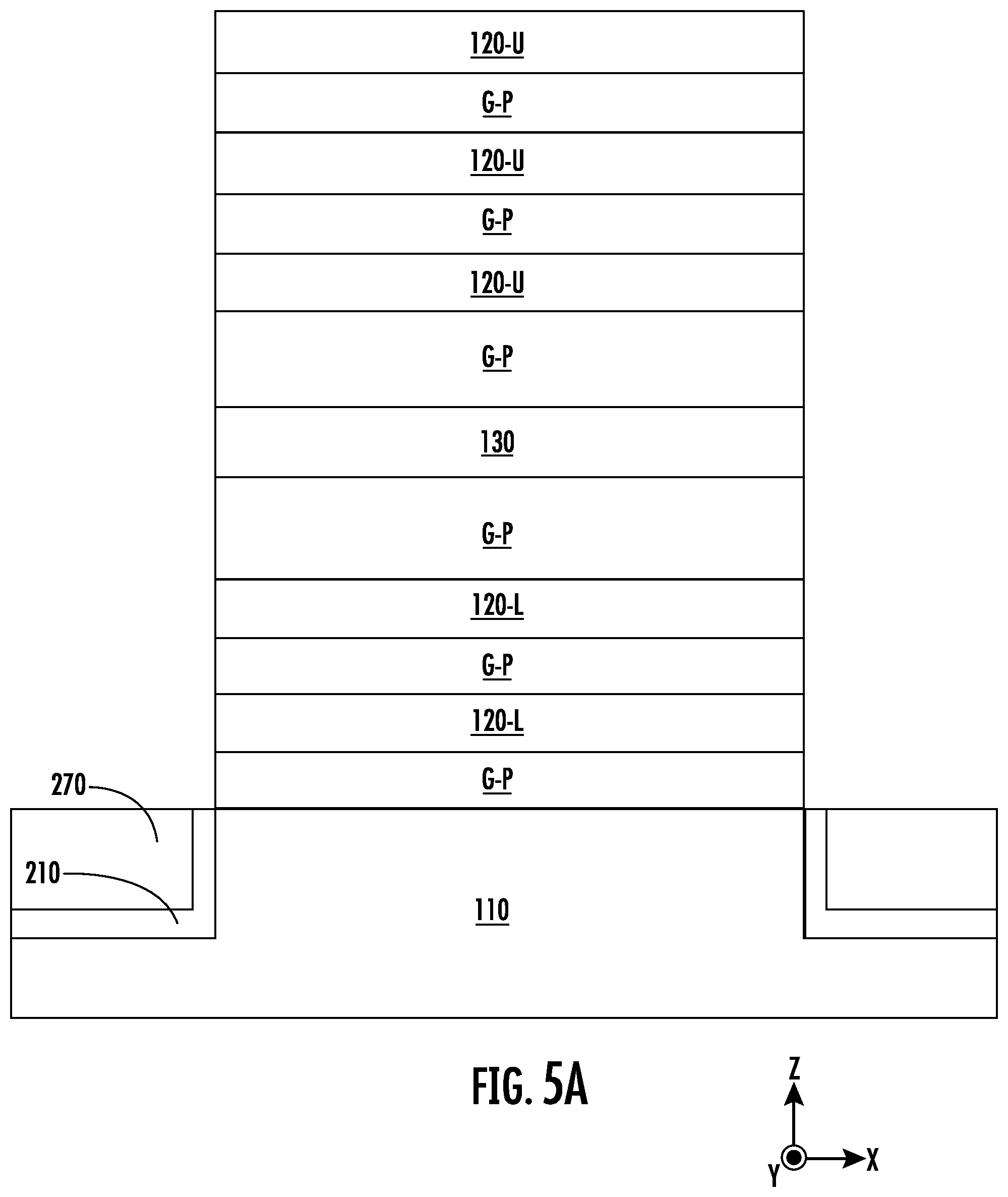 Patent US12356689 Figure 7 – Transistor stacks having insulating spacers, and related fabrication methods