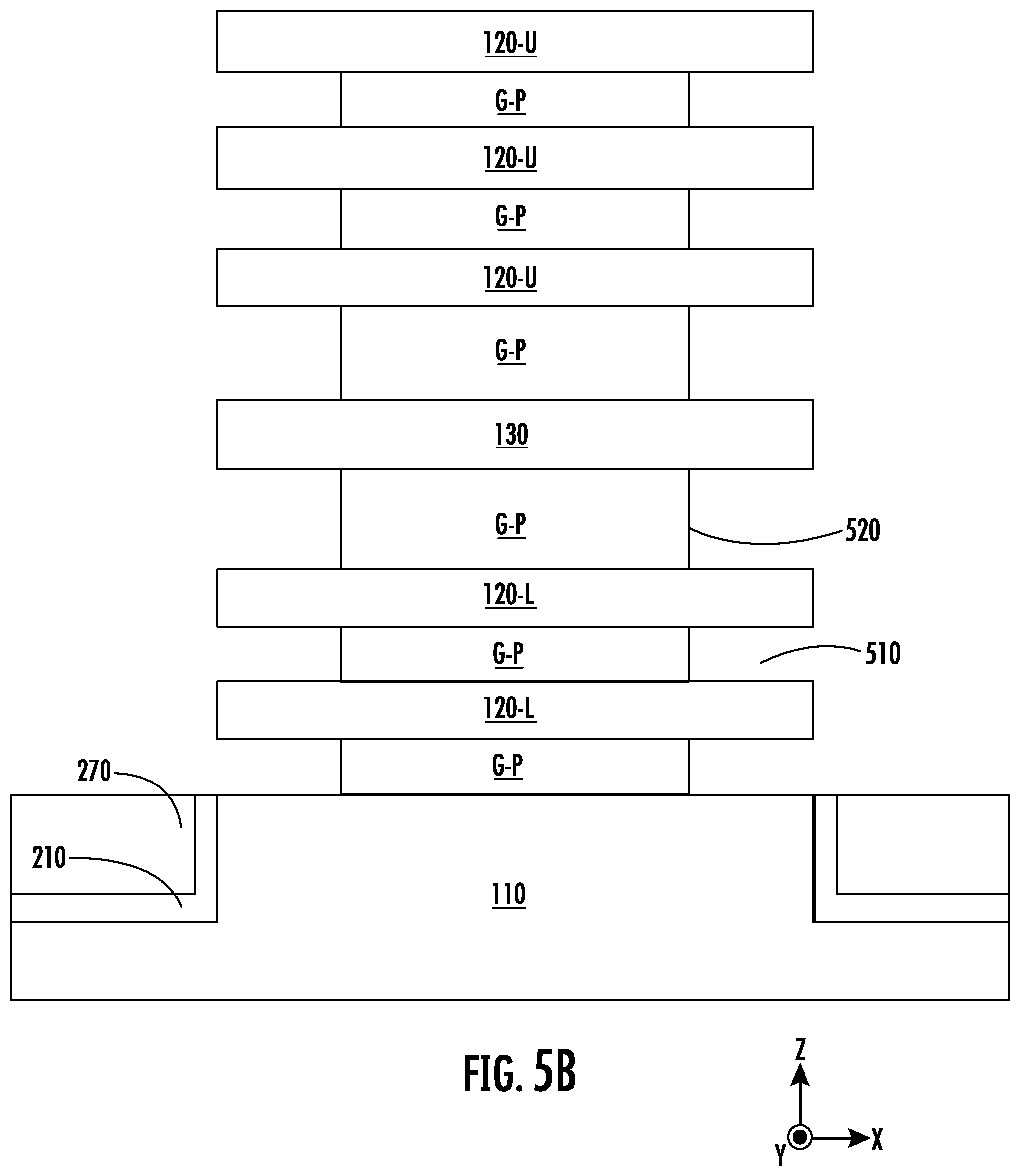 Patent US12356689 Figure 8 – Transistor stacks having insulating spacers, and related fabrication methods