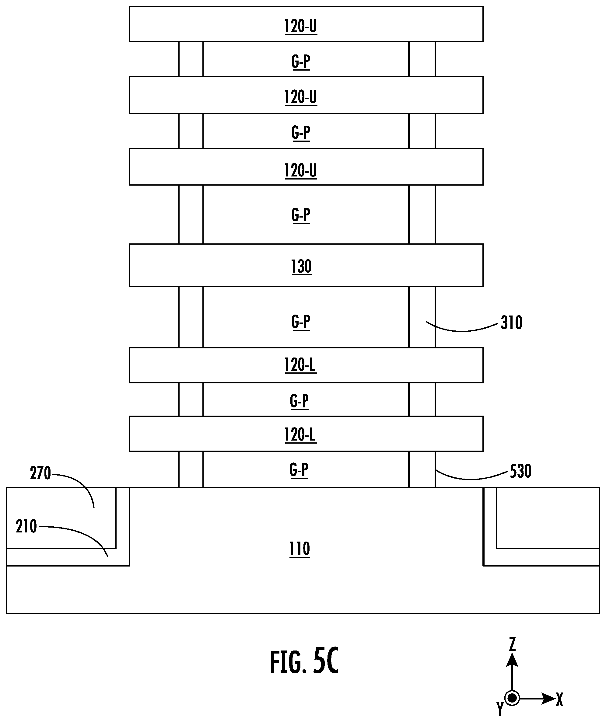 Patent US12356689 Figure 9 – Transistor stacks having insulating spacers, and related fabrication methods